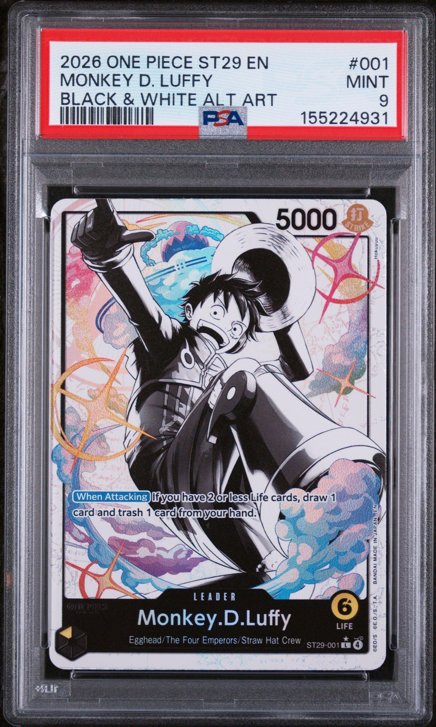 one piece tcg black luffy deck TCG: [ST-26] Purple Perfect for sparking epic battles and exploring strategies to conquer the Grand Line. OP09 Black Monkey.D.Luffy OPTCG Decklist