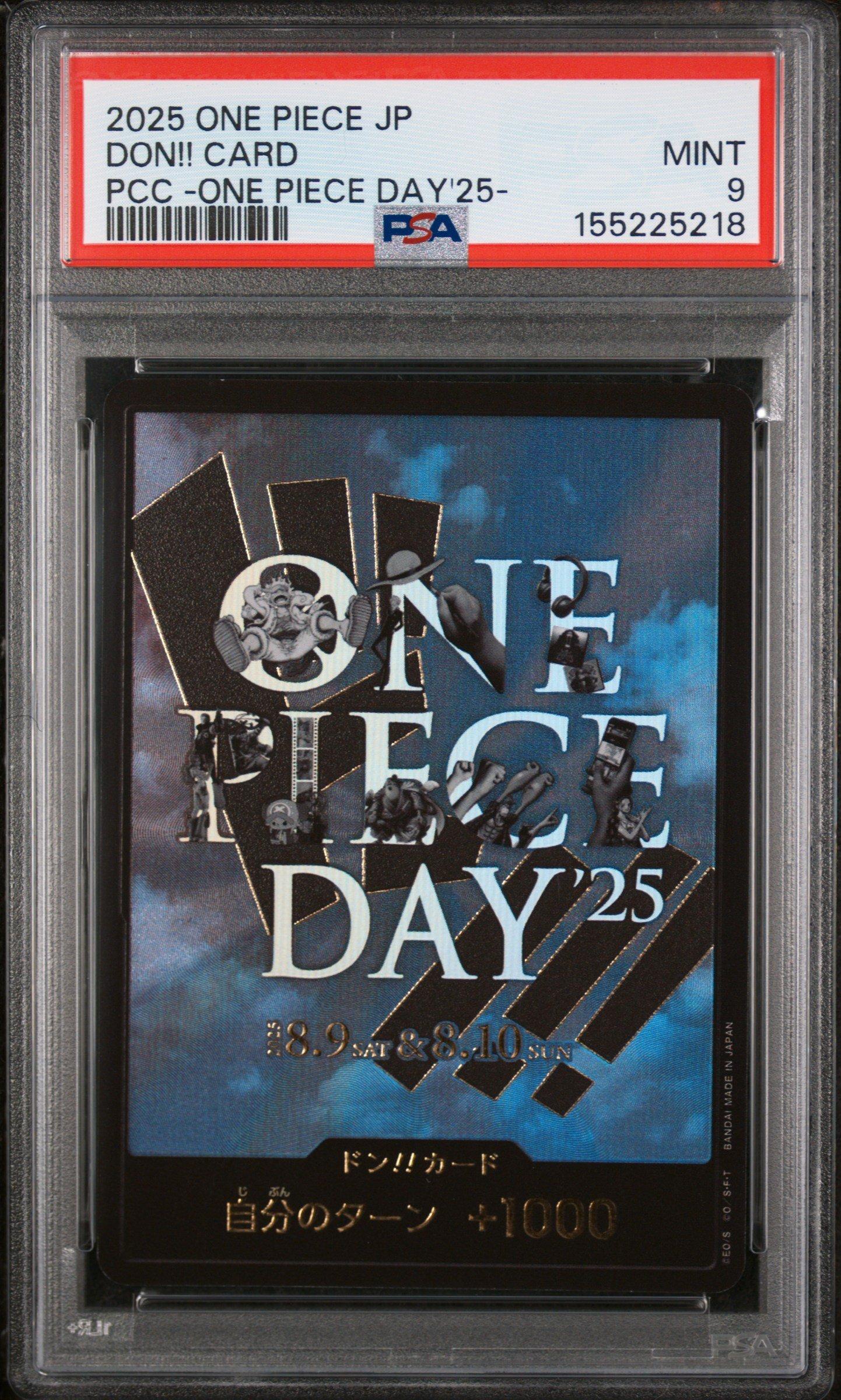 ドン!! ONE PIECE DAY’25 PSA10 ワンピースカード 2025 One Piece Japanese Premium Card Collection -one Piece Day'25