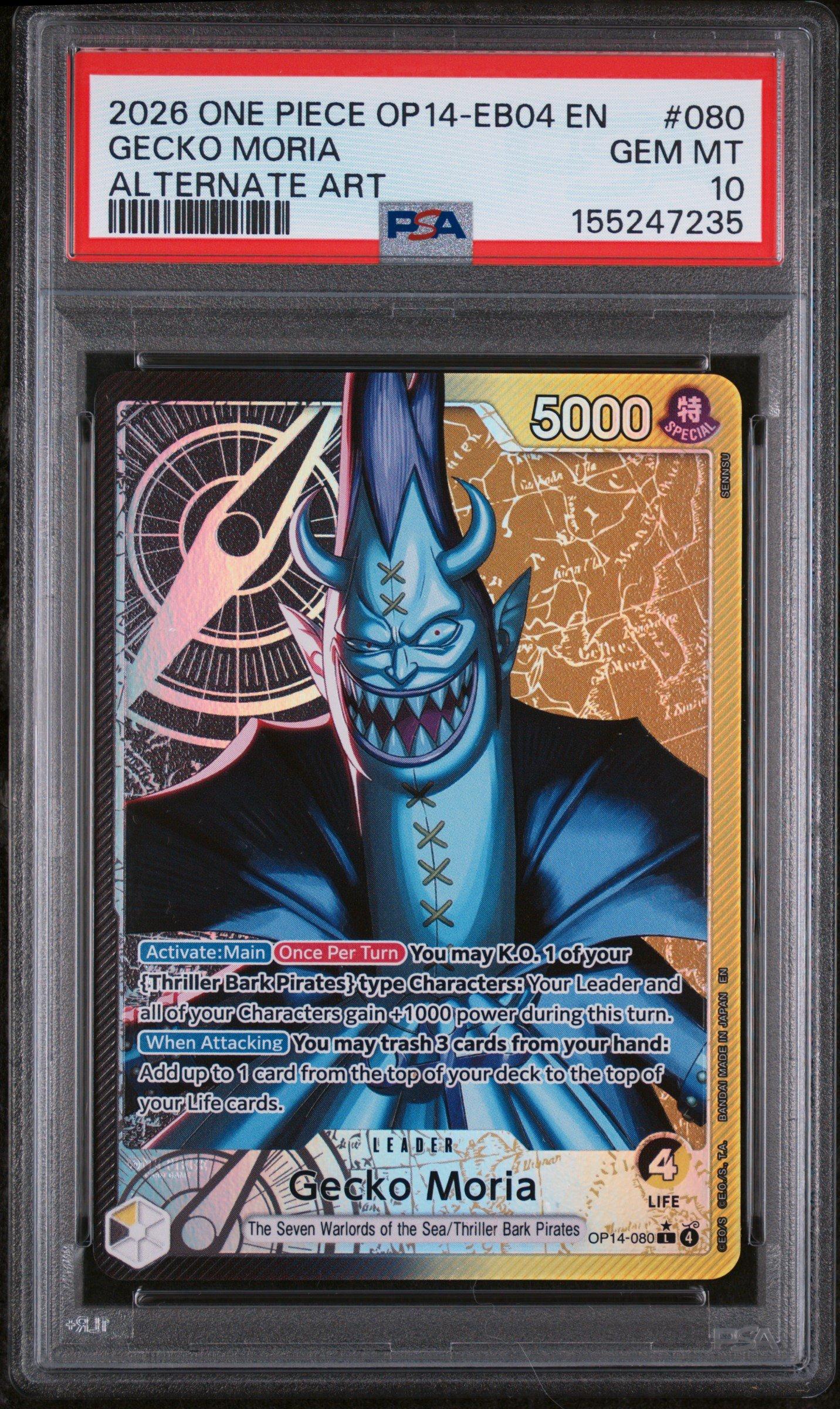gecko moria one piece tcg deck TCG: Animal Kingdom Pirates Starter – Gamers Guild AZ as a collectible trading card. Gecko Moria (black/Yellow Leader) Name: