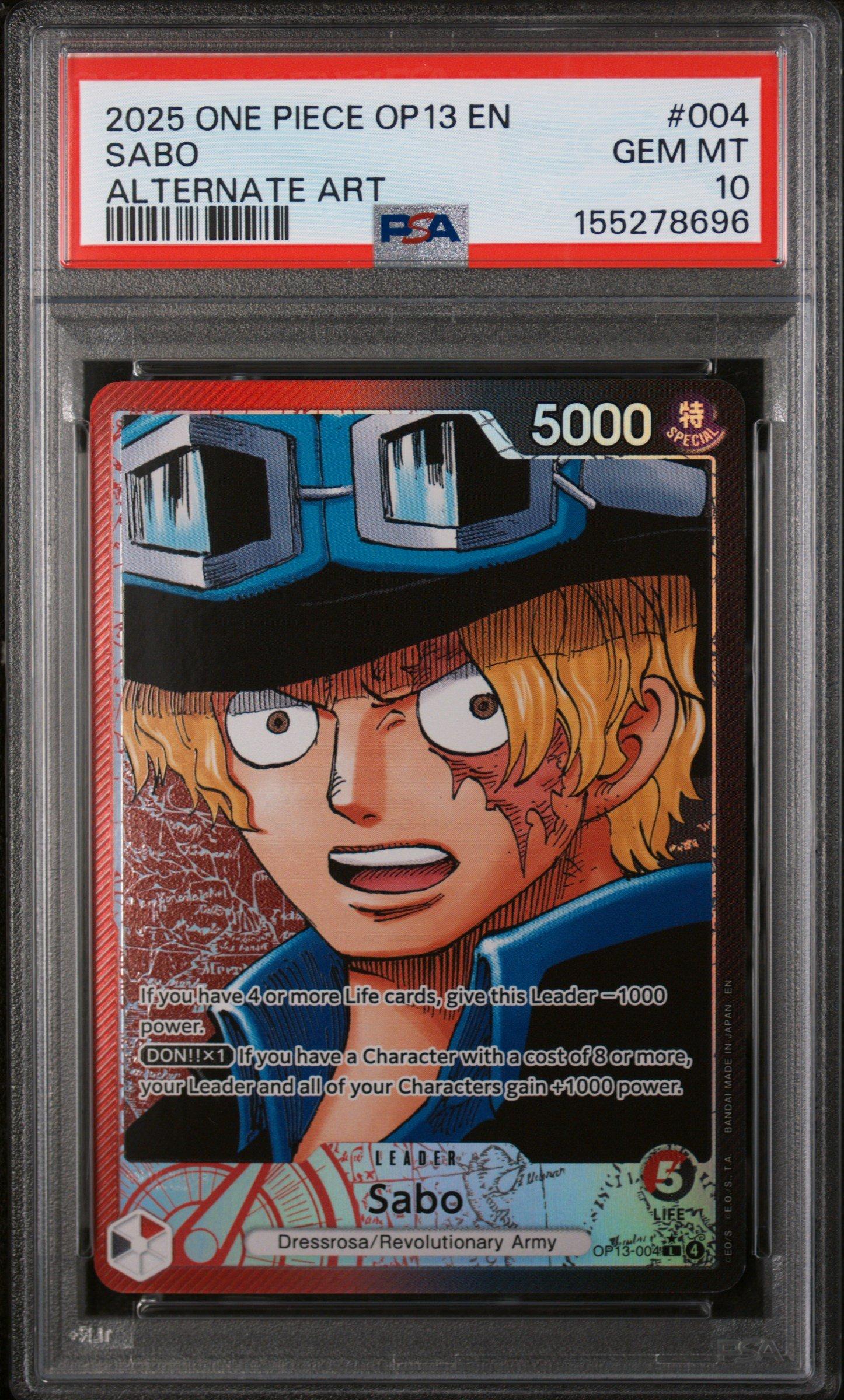 2025 One Piece Op13-carrying On His Will 004 Sabo Alternate Art