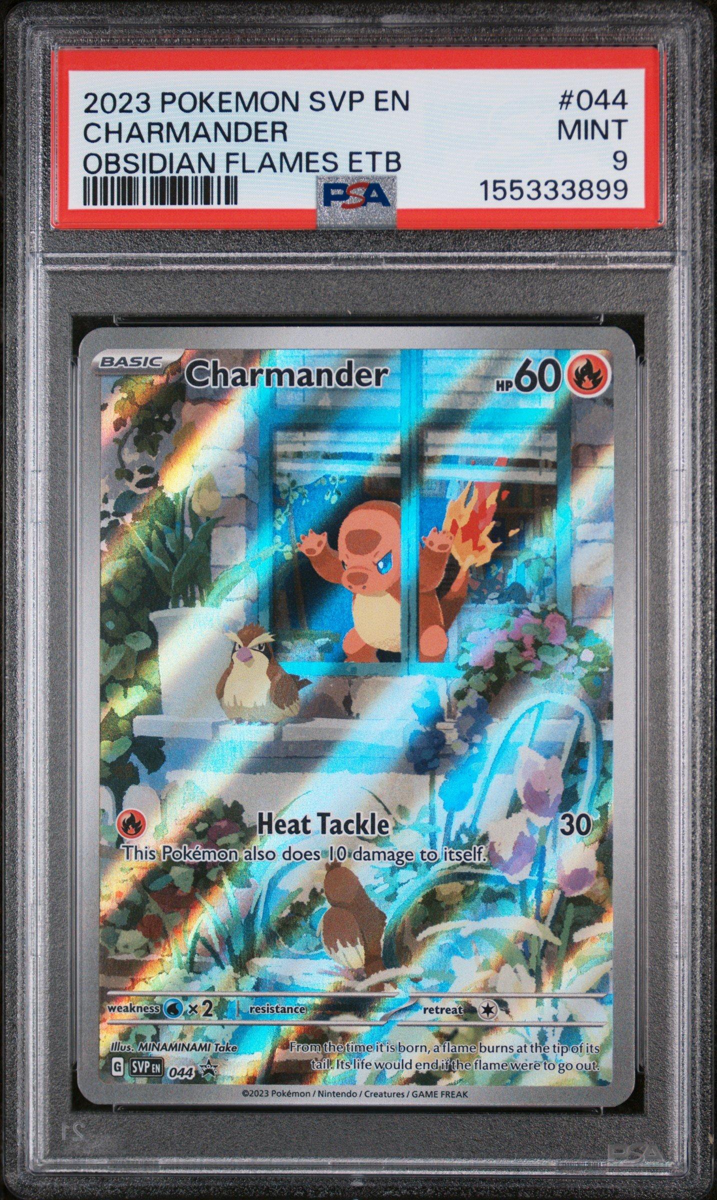2023 Pokemon Svp En-sv Black Star Promo 044 Charmander Obsidian