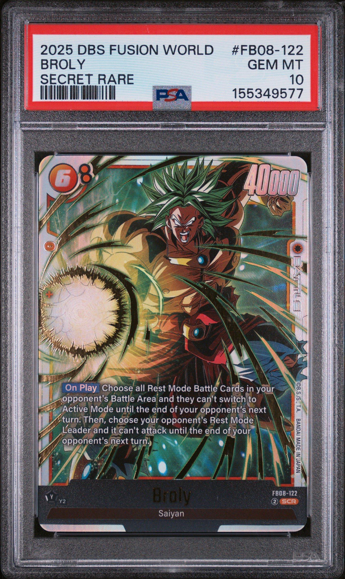 2025 Dragon Ball Super Card Game Fusion World Saiyan's Pride Fb08