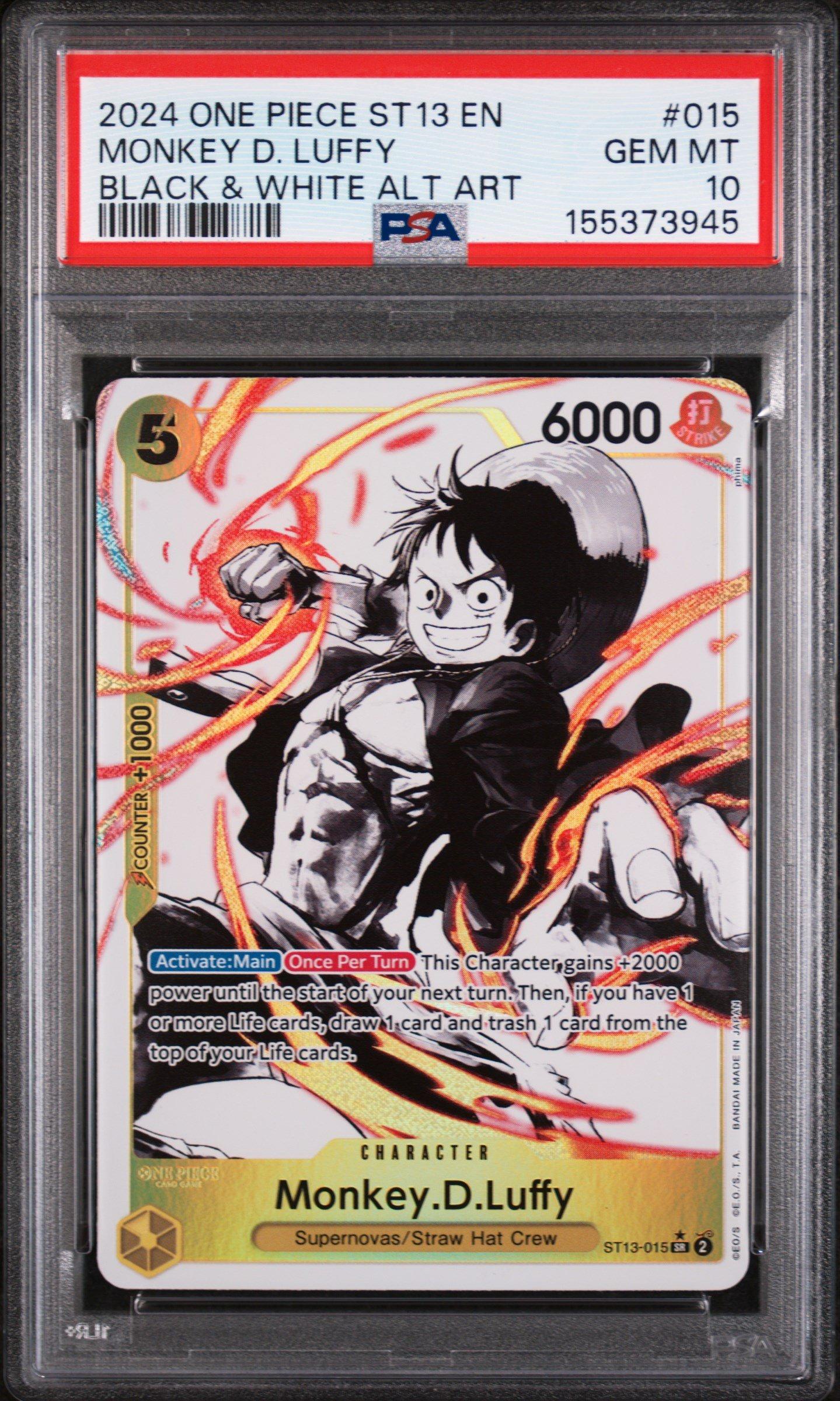 2024 One Piece Ultra Deck St13-the Three Brothers 015 Monkey D