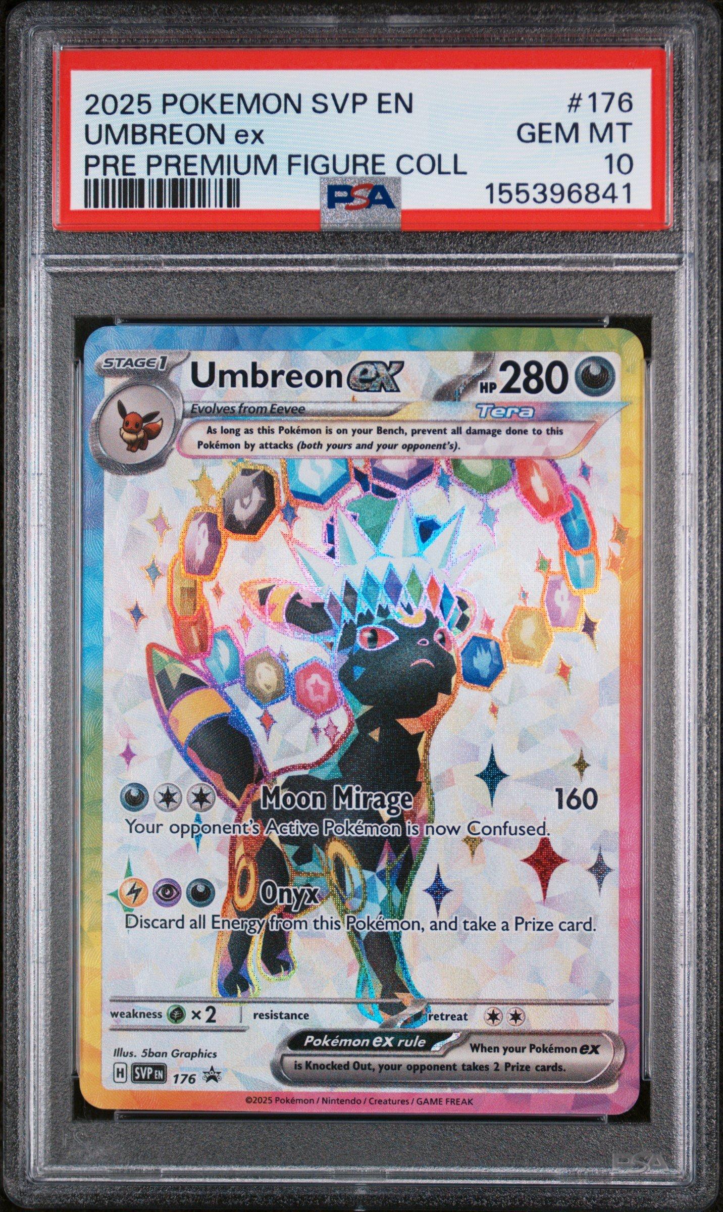 2025 Pokemon Svp En-sv Black Star Promo 176 Umbreon Ex Prismatic