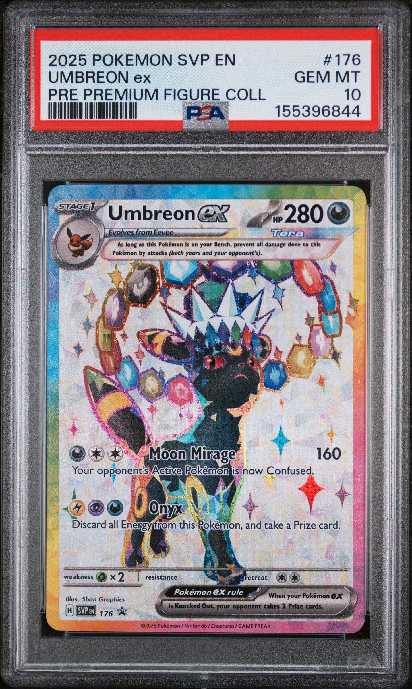 2025 Pokemon Svp En-sv Black Star Promo 176 Umbreon Ex Prismatic