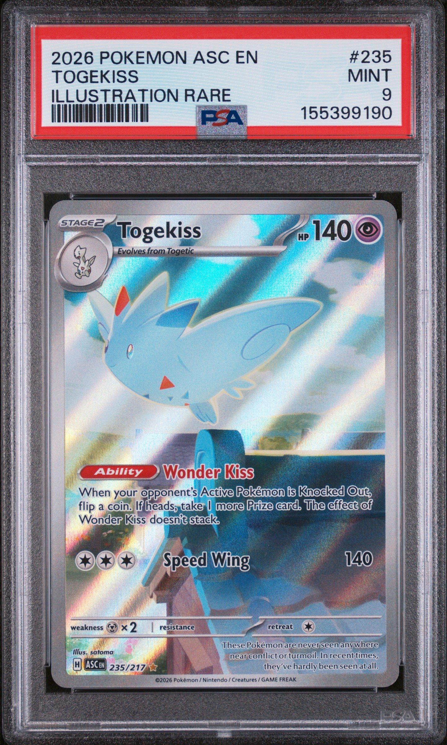 togekiss pokemon card Vmax Set - VMAX 141/185 & Togekiss V 140/185 - Vivid Voltage you may look at the top 10 cards of your deck Togekiss Pokemon Cards Price Guide