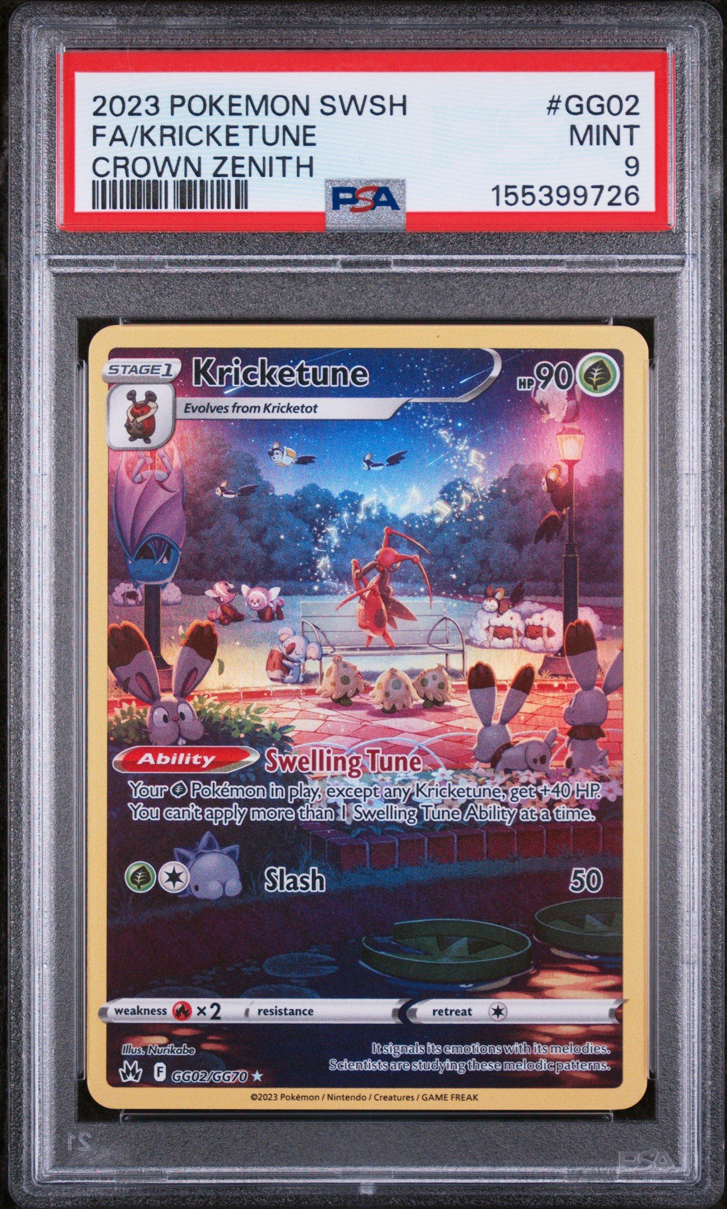 2023 Pokemon Sword And Shield Crown Zenith Gg02 Full Art