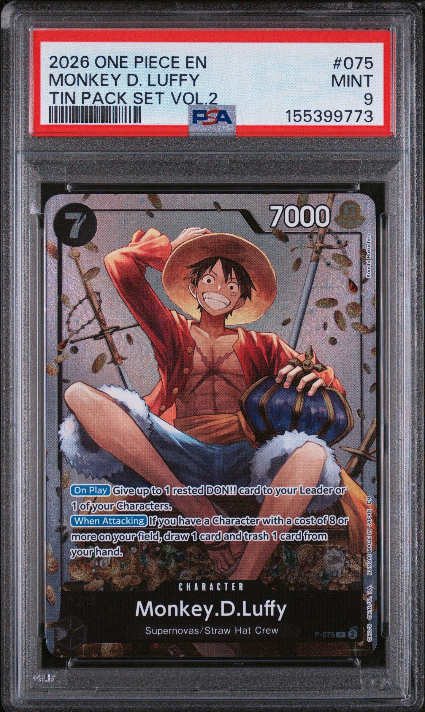 2023 One Piece Japanese Promos 033 Monkey D. Luffy Weekly Shonen