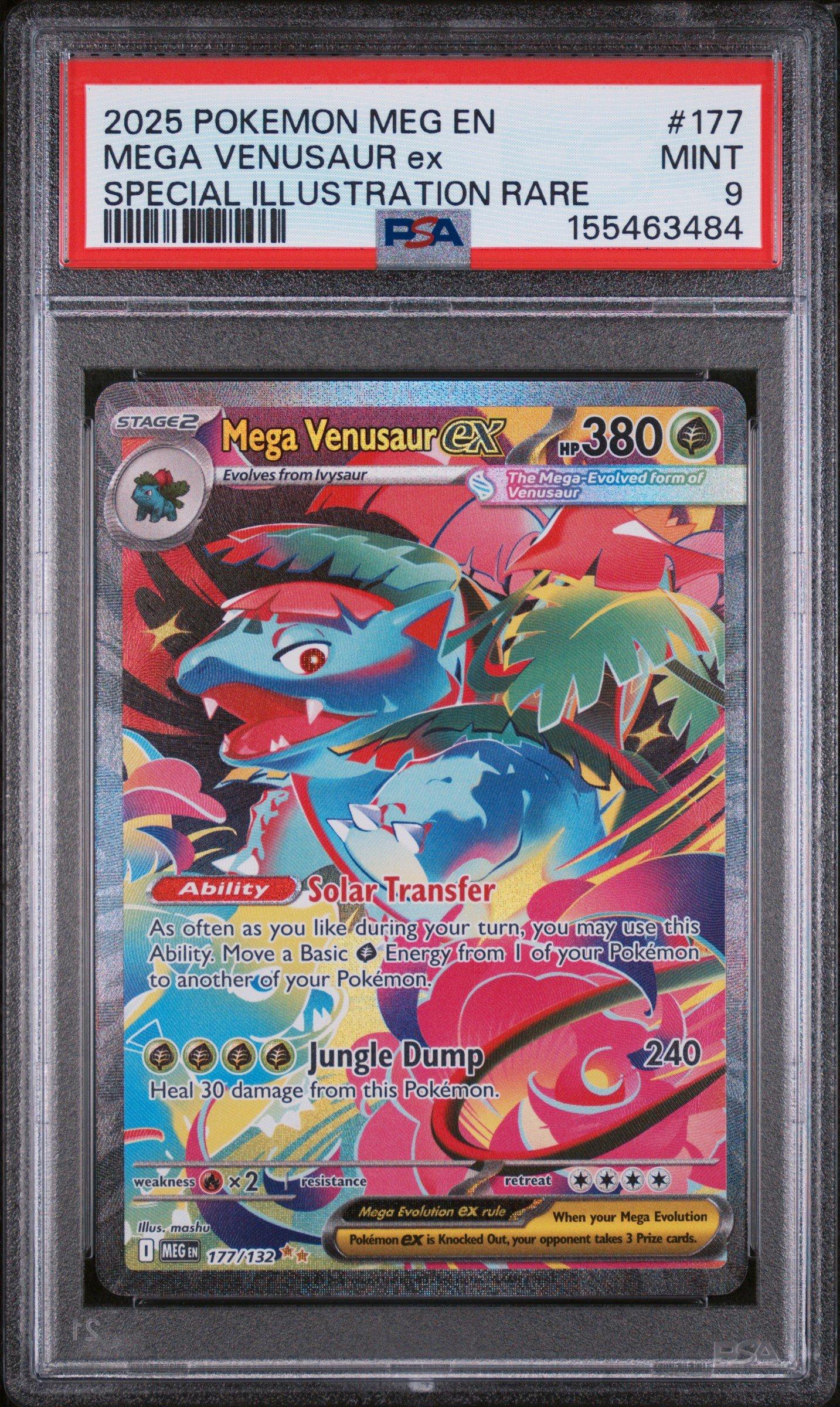 pokemon mega evolution venusaur trading cards Pokmon TCG: ex Premium Collection Colorless Crisis Vine (120) Your opponents Active Pokmon is now Paralyzed and Poisoned Pokmon TCG's new Mega Venusaur