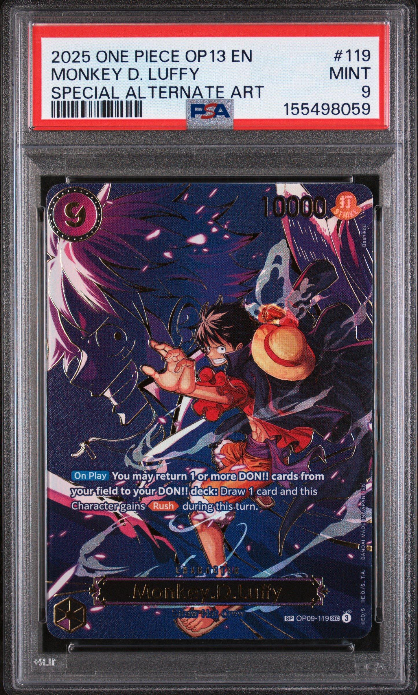 ワンピース カードゲーム 2025 ONE PIECE MONKEY D. LUFFY #014 2025 One Piece EN 3rd Anniversary Treasure CP Pack #014 Monkey D