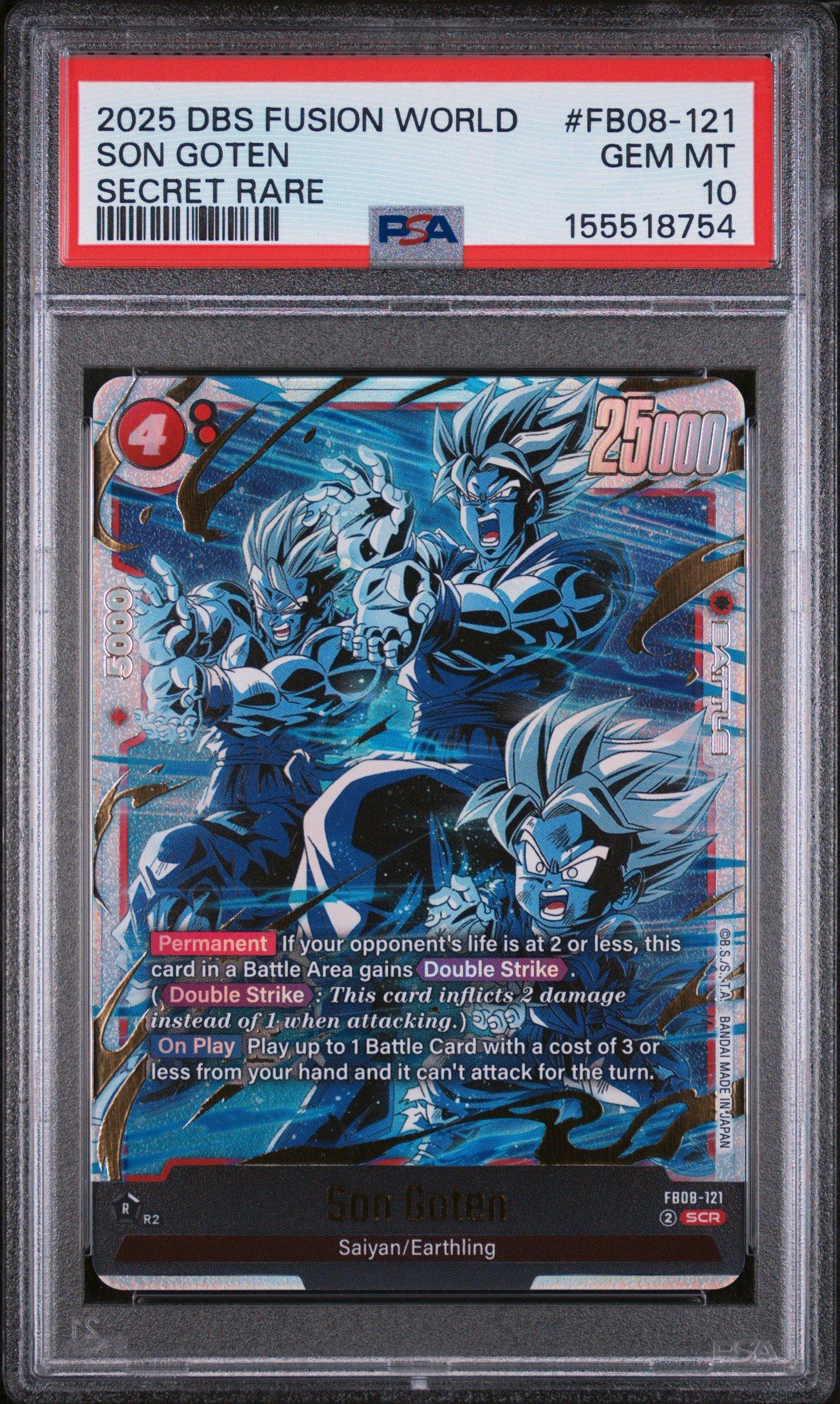 PSA8】孫悟天 APT-010 PSA9 Son Goku GDR DRAGON BALL APT-006 Advance
