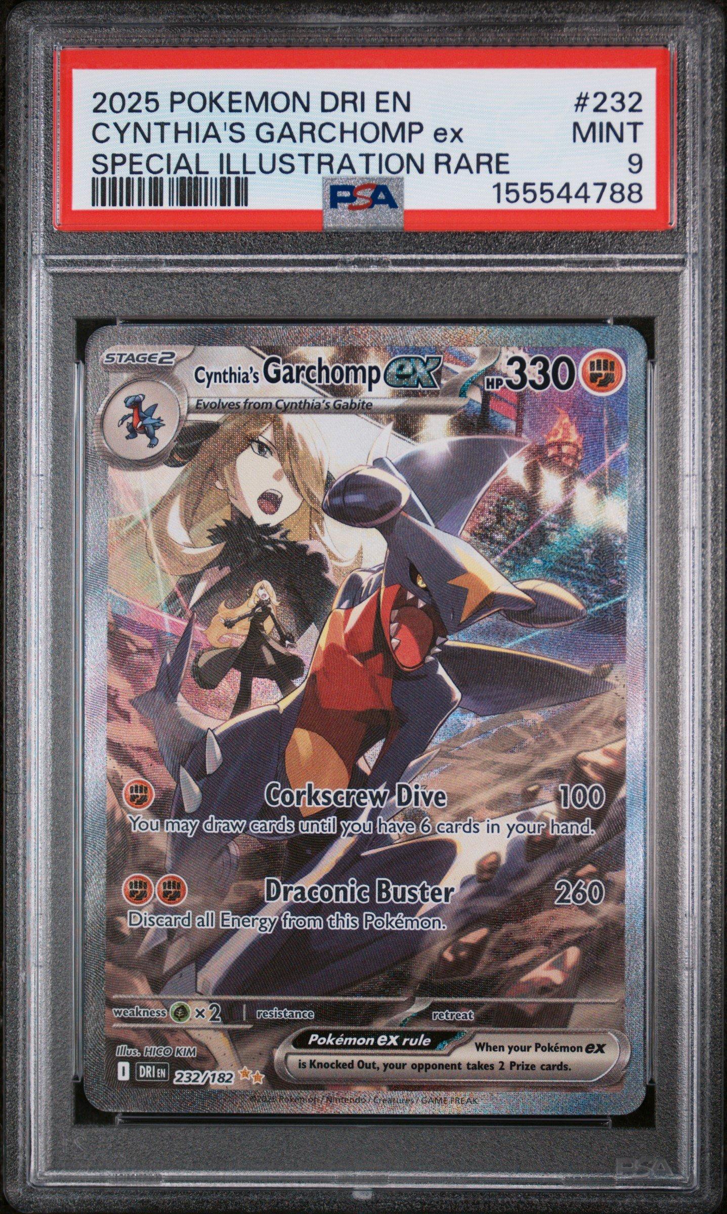 pokemon garchomp card 087/063}Cynthia's ex Garchomp & Giratina-GX #3 -