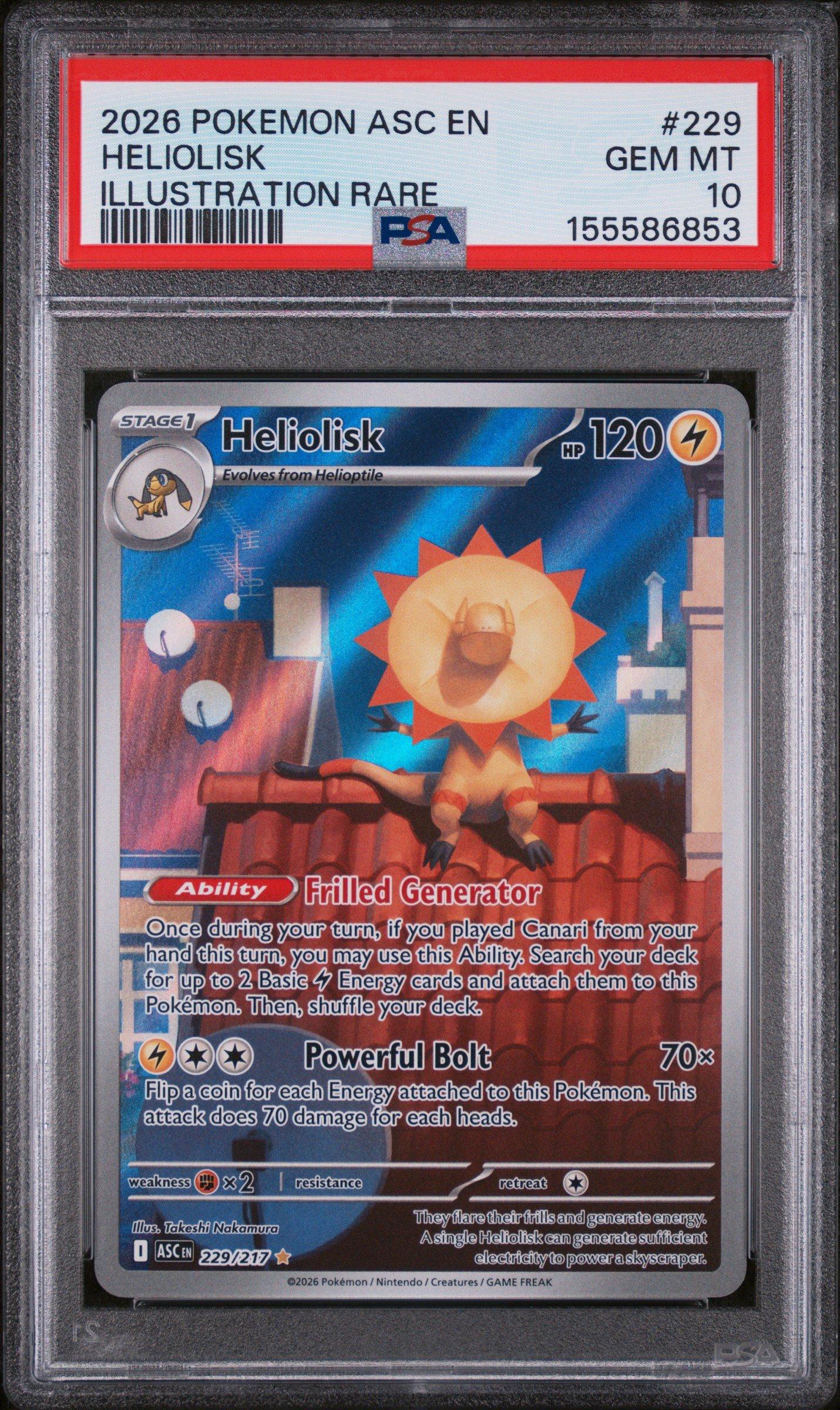 pokemon heliolisk card POKMON GAME S8 031/100 C Lightning Lightning Static Shock (30) Lightning Heliolisk #177 Prices | Pokemon