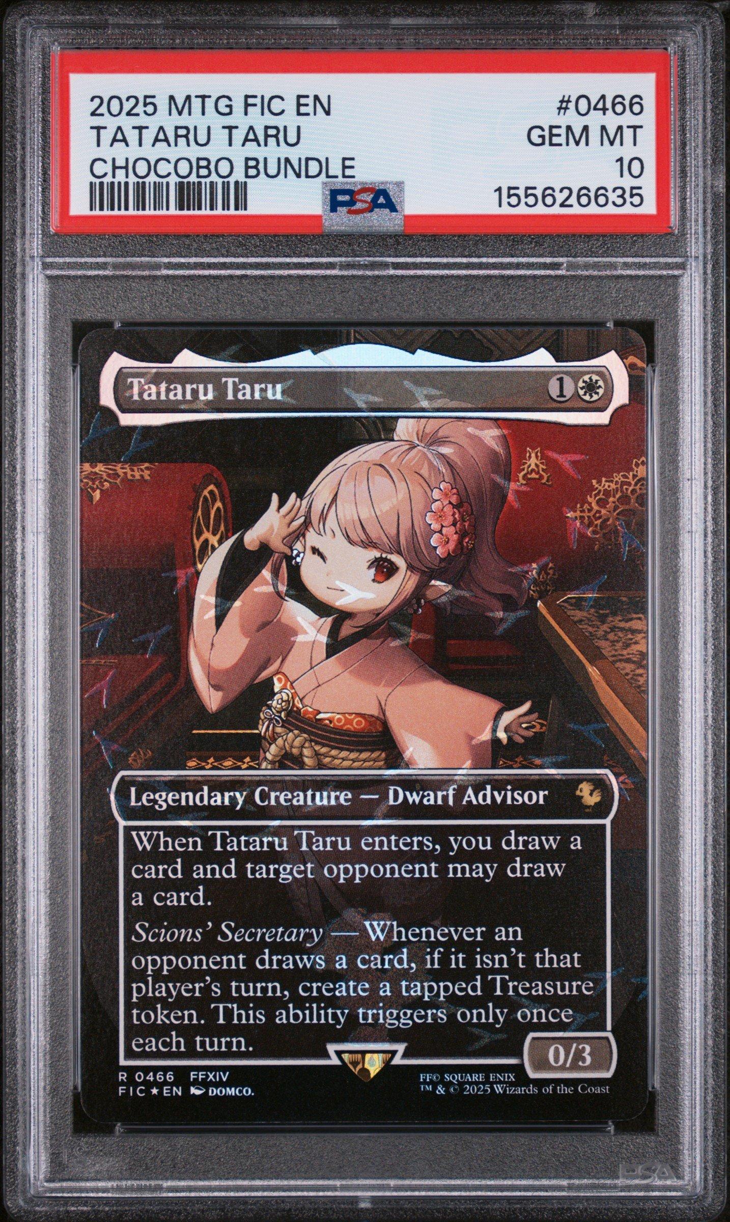 tataru taru mtg commander deck Final Fantasy Decks Variants Foil: (0138 Final Fantasy deck: Tataru Taru