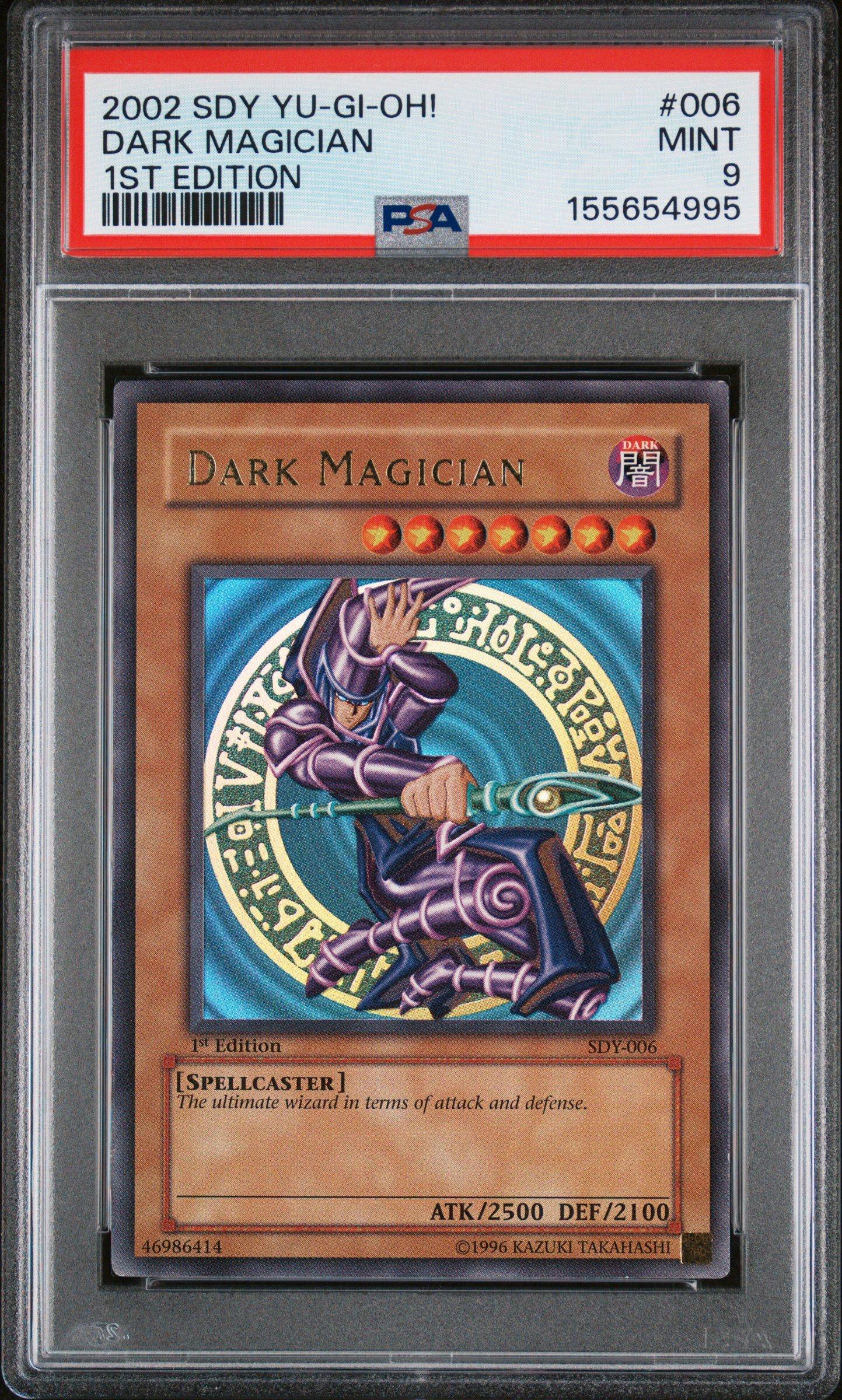 yugioh card dark magician sdy-006 [SDY-006] Ultra Rare Spellcaster Level 7 ATK/2500 DEF/2100 The ultimate wizard in terms of attack and defense. DARK MAGICIAN *** ORIGINAL ULTRA