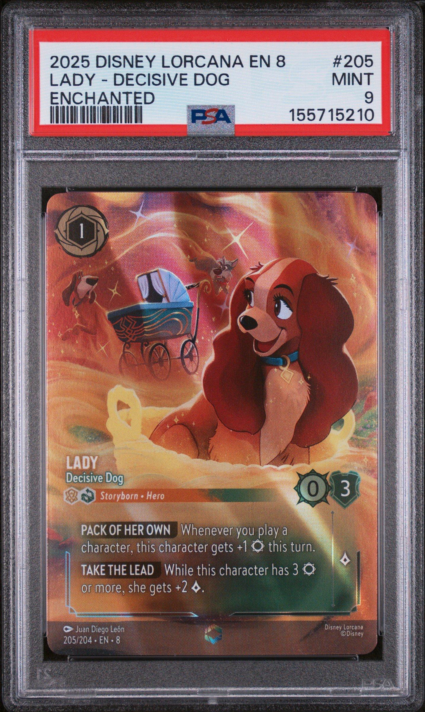 perdita lorcana card - Into The Inklands - 015/204 4 Willpower The Top Five Disney Lorcana