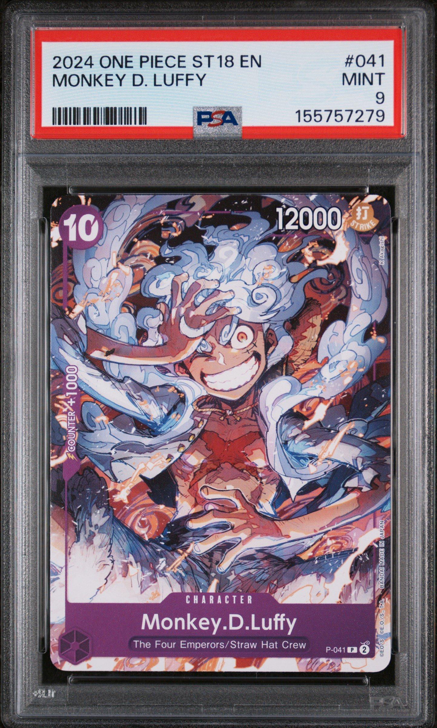 2024 One Piece Starter Deck St18-purple Monkey D. Luffy 041 Monkey