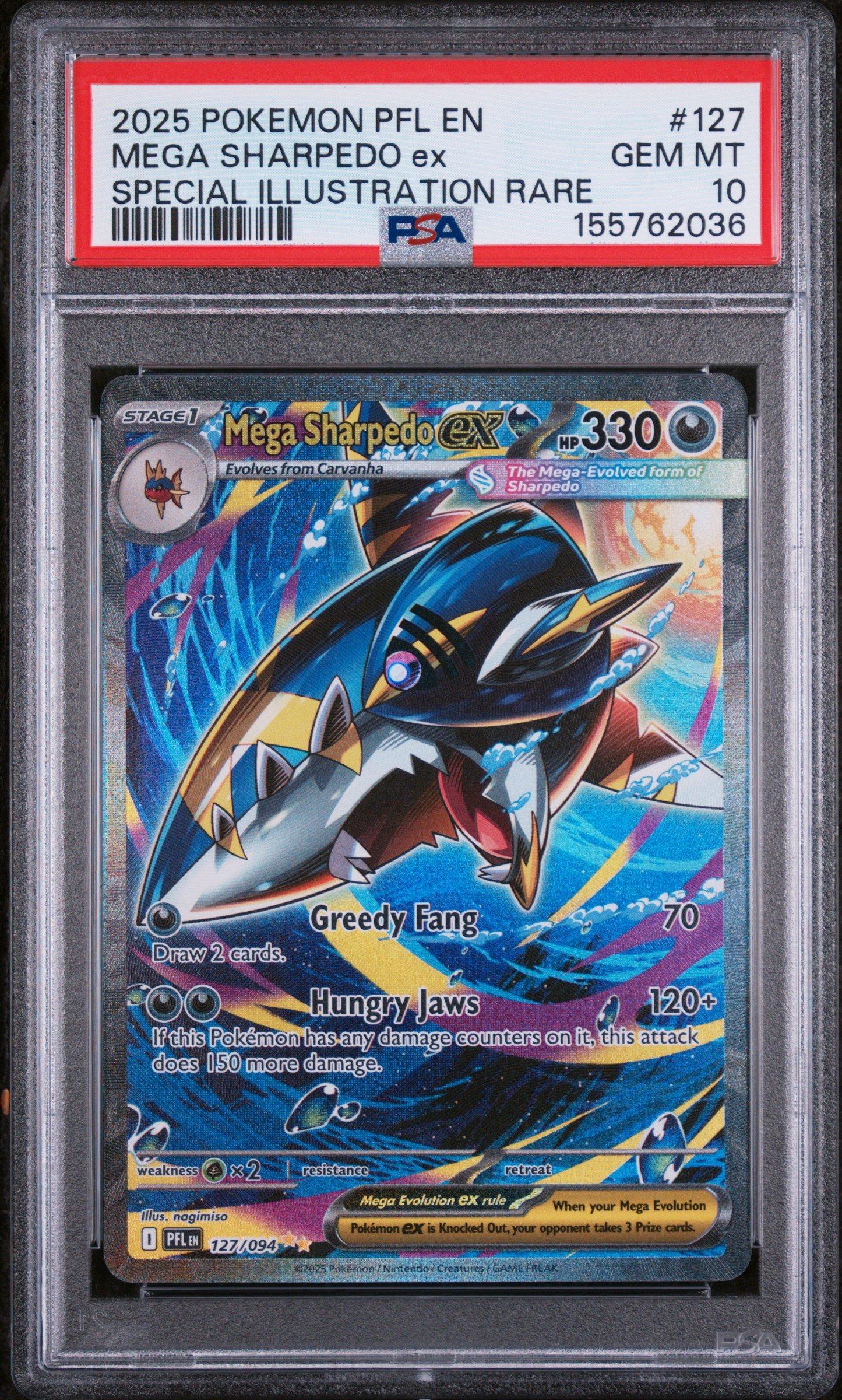 sharkpedo pokemon card Sharpedo 163/264 - NM / M - Fusion Strike Pokemon Card