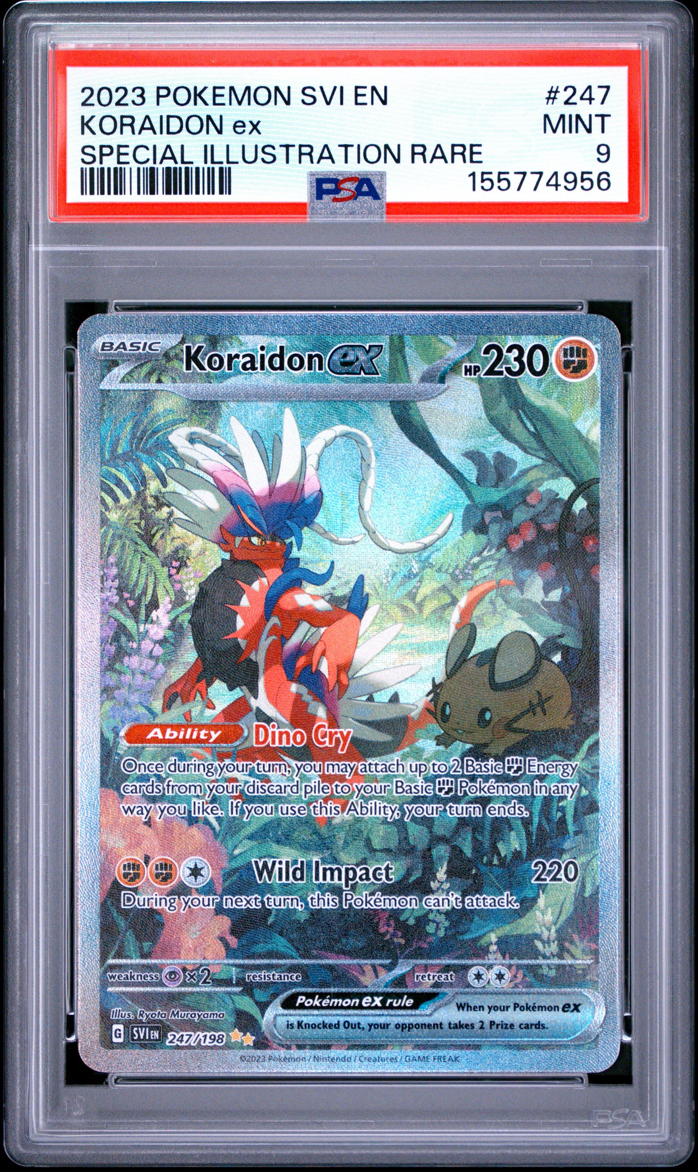 2023 Pokemon Svi En-scarlet & Violet 247 Koraidon Ex Special