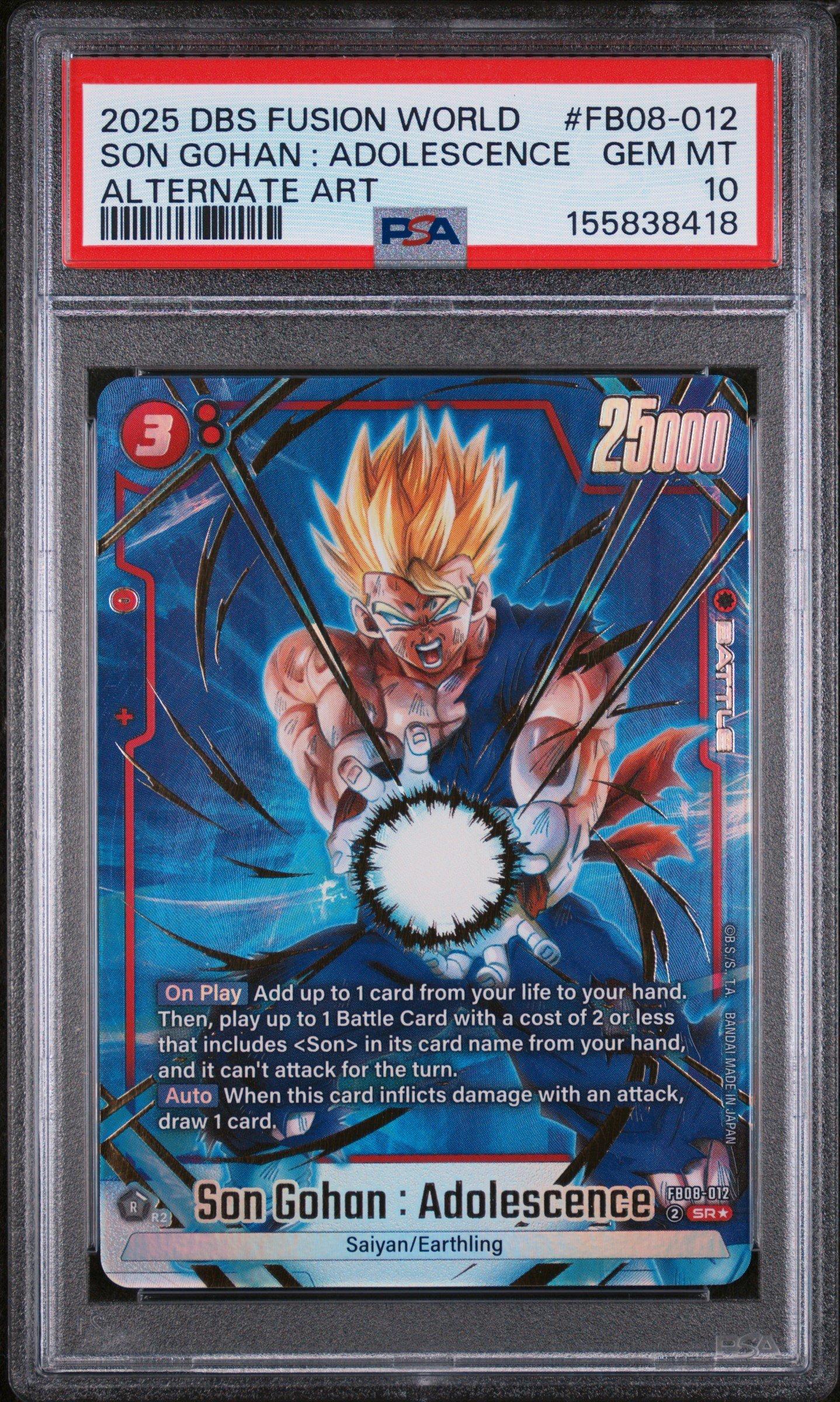 2025 Dragon Ball Super Card Game Fusion World Saiyan's Pride Fb08