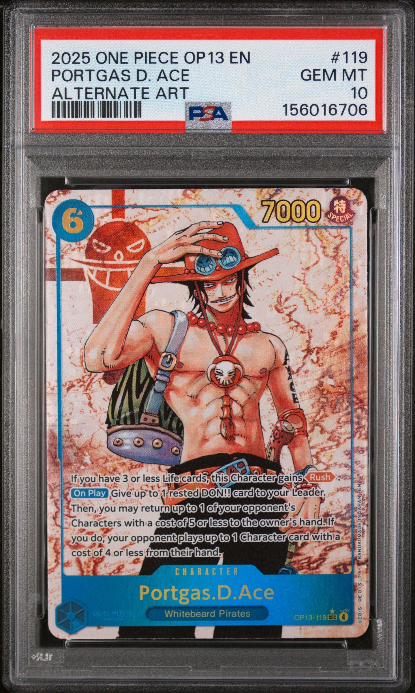 2025 One Piece Op13-carrying On His Will 119 Portgas D. Ace
