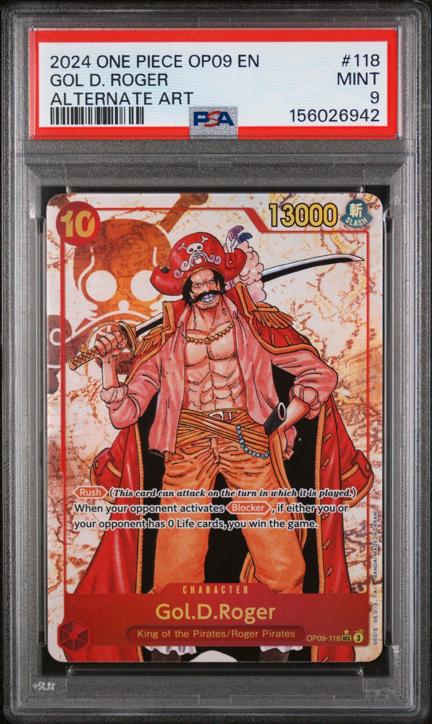 2024 One Piece Op09-emperors In The New World 118 Gol D. Roger