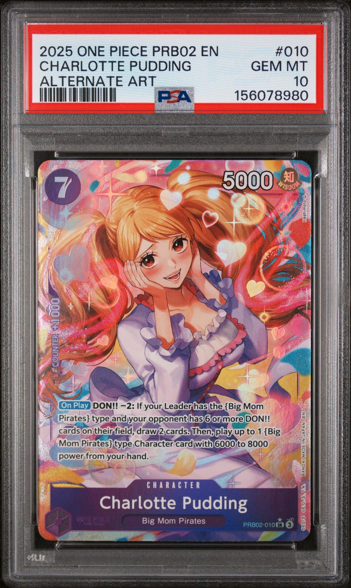 2025 One Piece Prb02-premium Booster -one Piece Card The Best- Vol