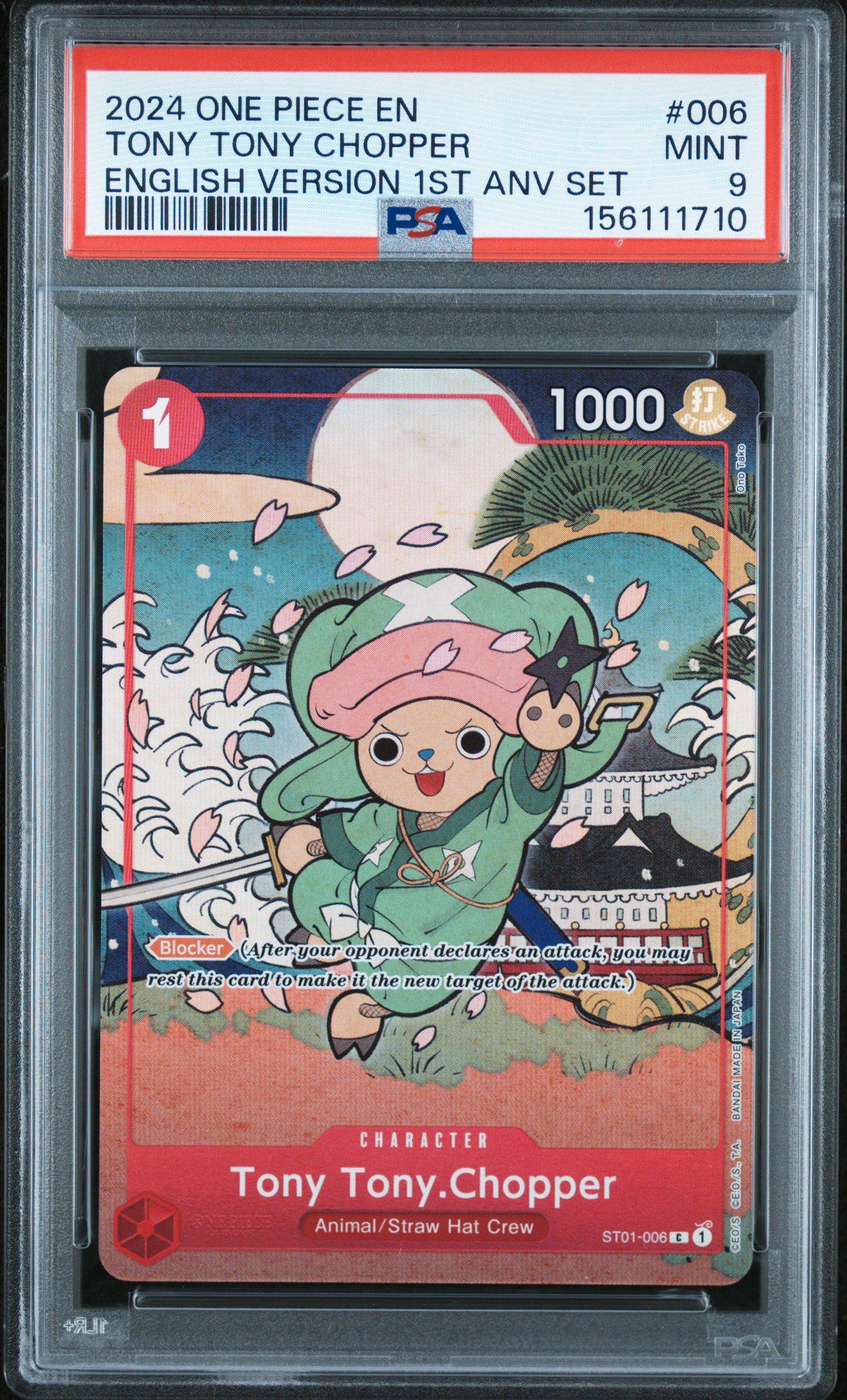 2024 One Piece English Version 1st Anniversary Set 006 Tony Tony