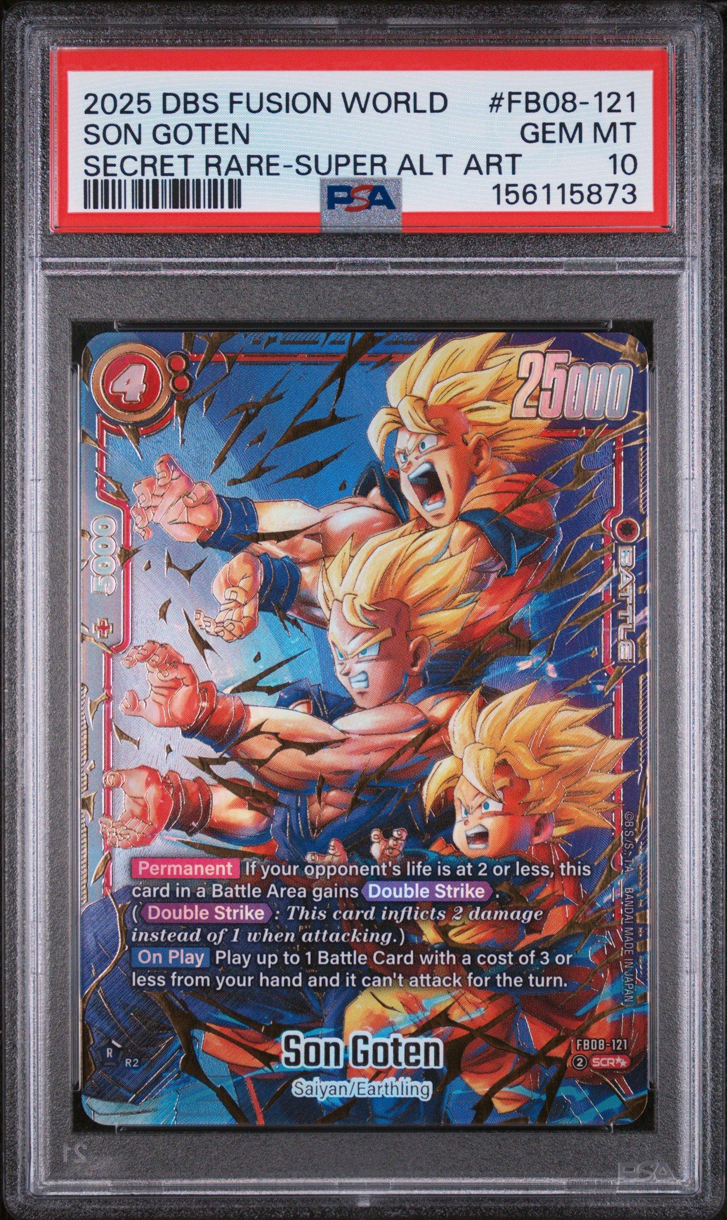 2025 Dragon Ball Super Fusion World Saiyan's Pride Fb08-121 Son