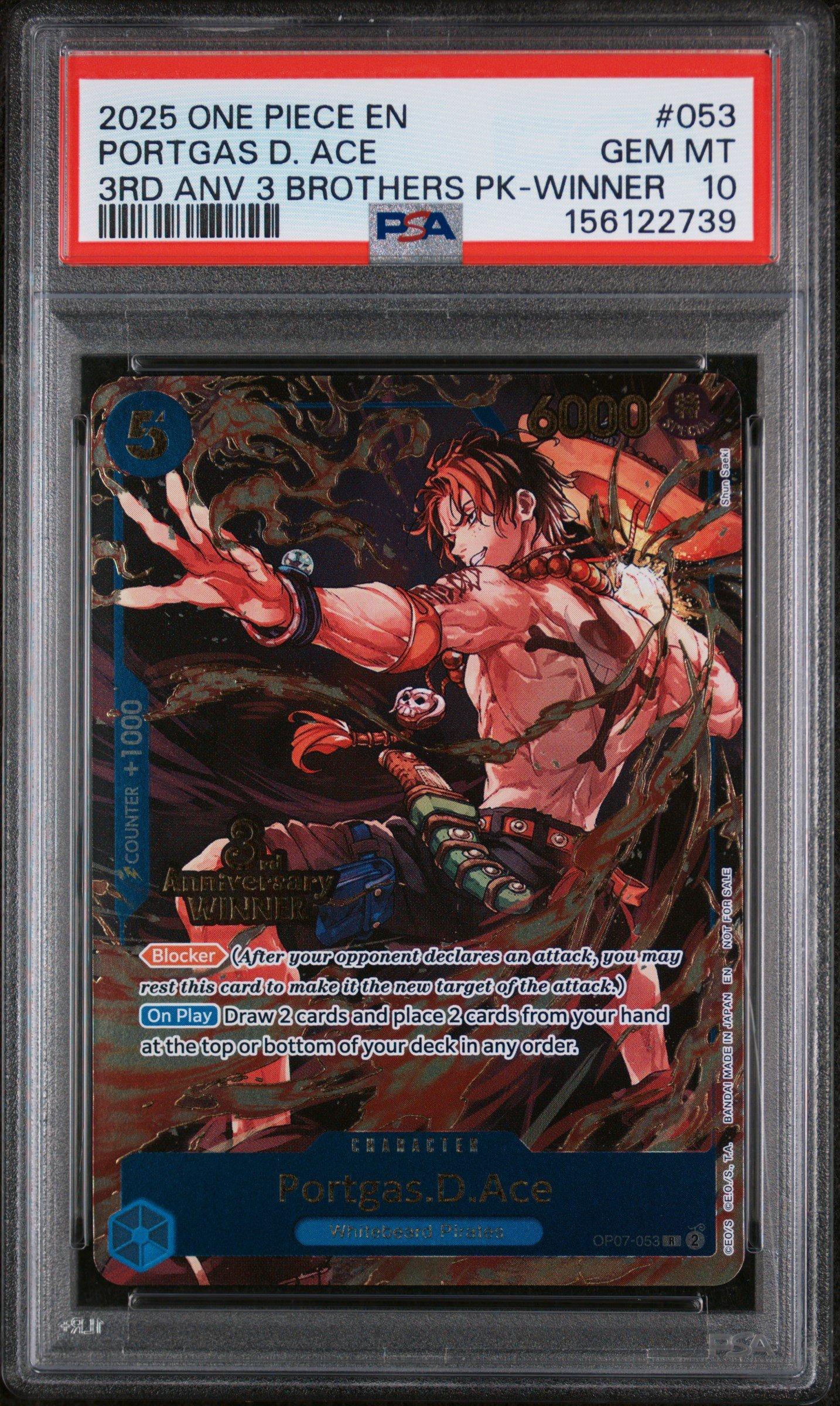 2025 One Piece 3rd Anniversary Tournament 3 Brothers Pack 053