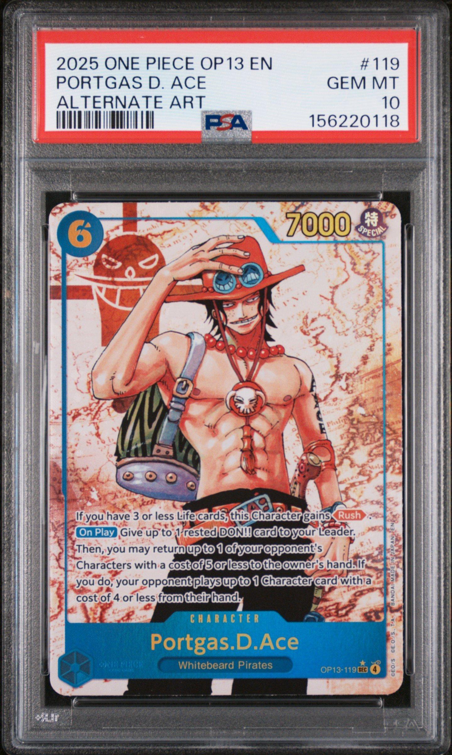 2025 One Piece Op13-carrying On His Will 119 Portgas D. Ace