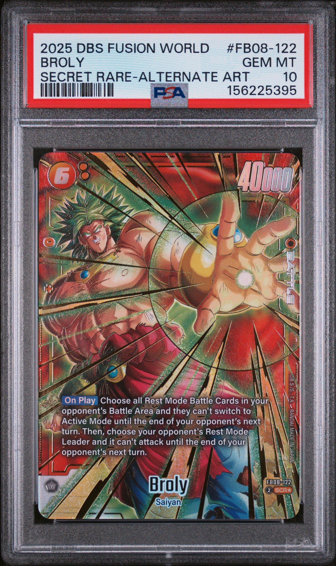 2025 Dragon Ball Super Card Game Fusion World Saiyan's Pride Fb08