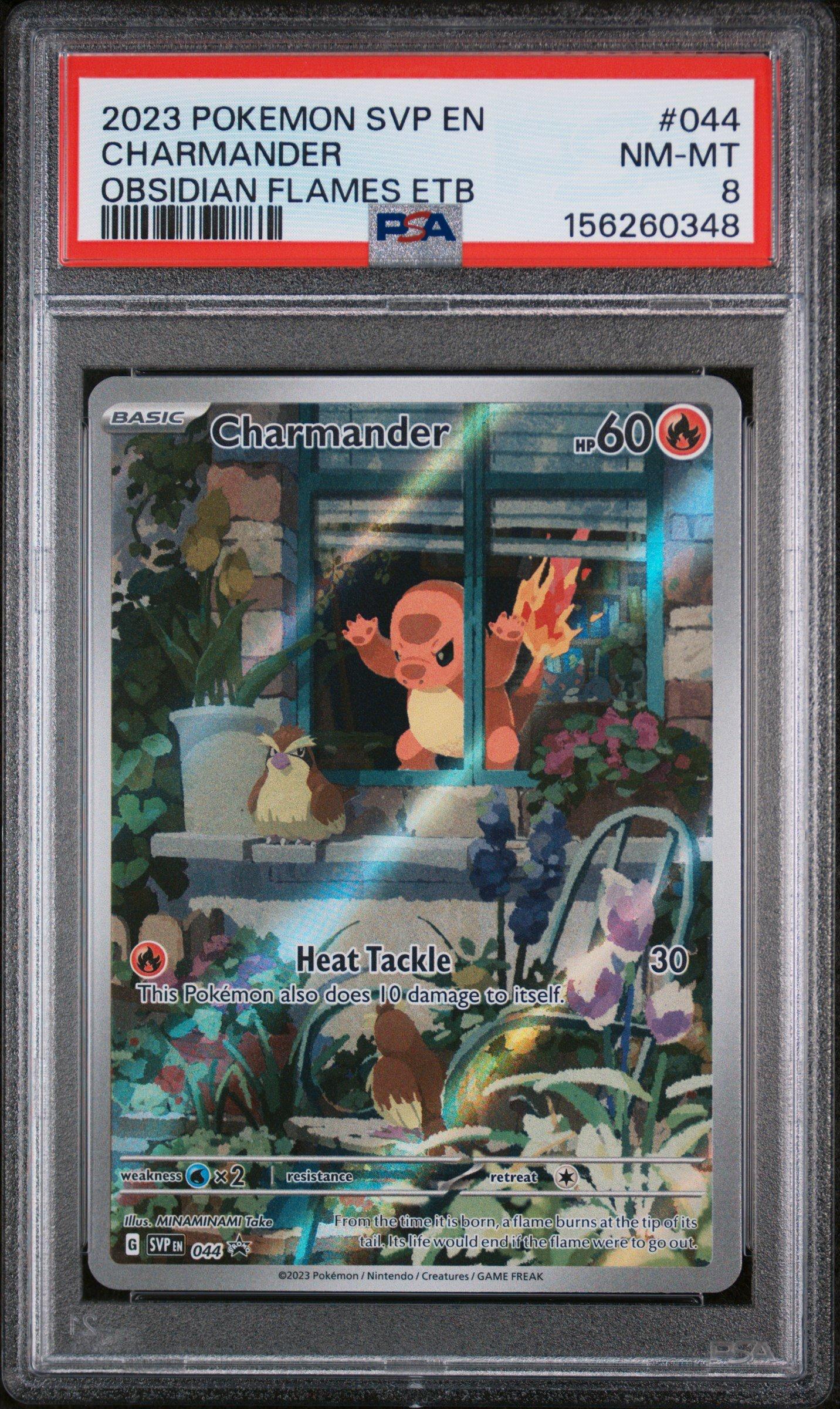 2023 Pokemon Svp En-sv Black Star Promo 044 Charmander Obsidian