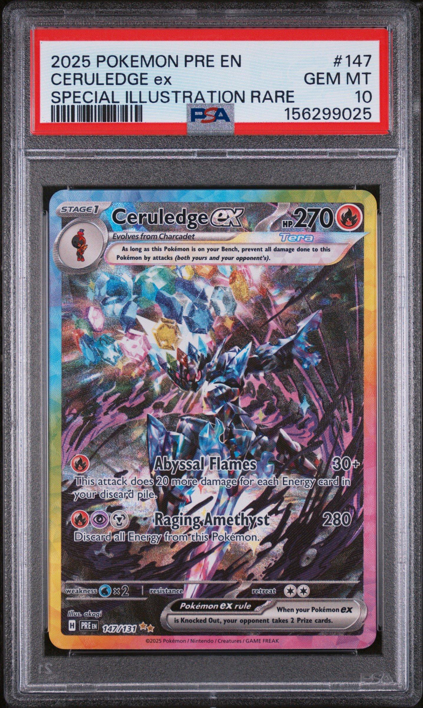 pokemon ceruledge cards 031/193}Ceruledge ex [Fighting] Ceruledge | Paldean Fates |