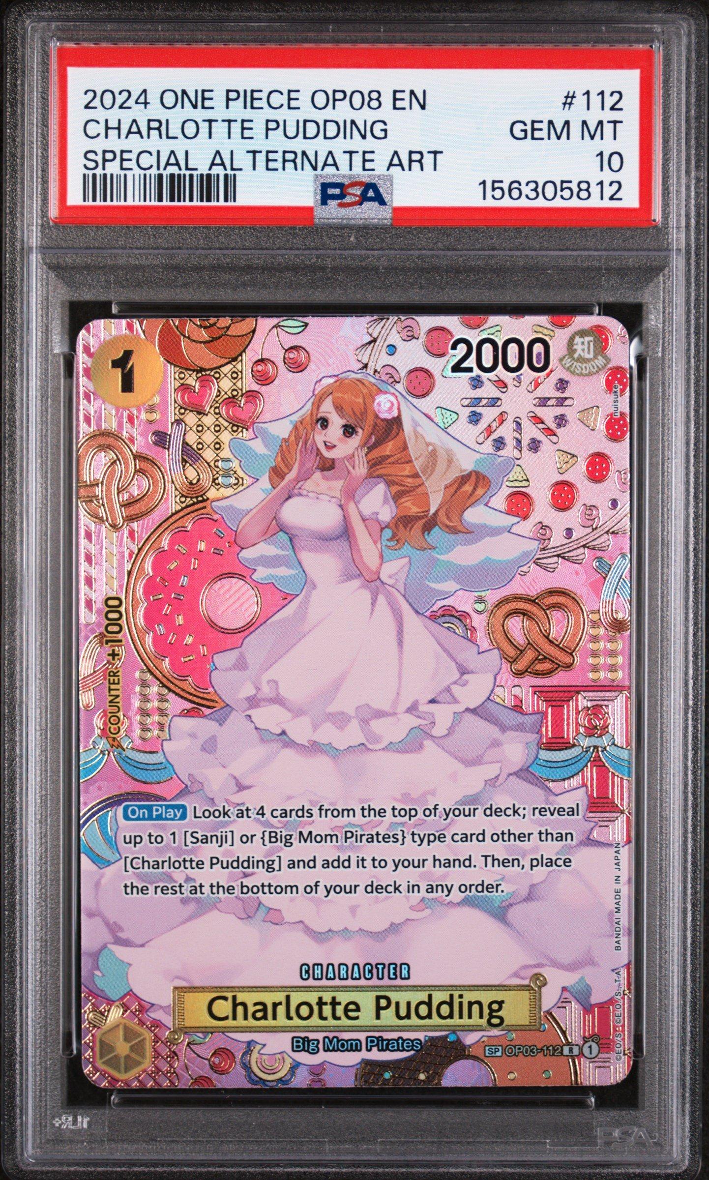 2024 One Piece Op08-two Legends 112 Charlotte Pudding Special