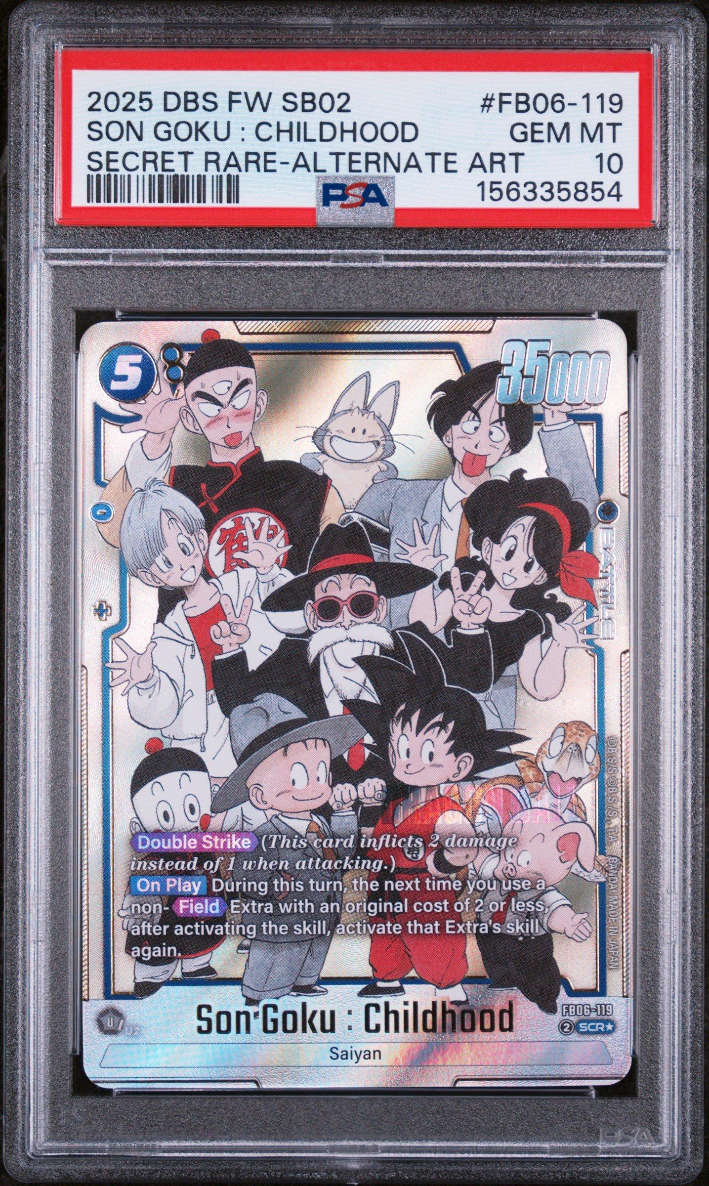 2025 Dragon Ball Super Card Game Fusion World Manga Booster 02