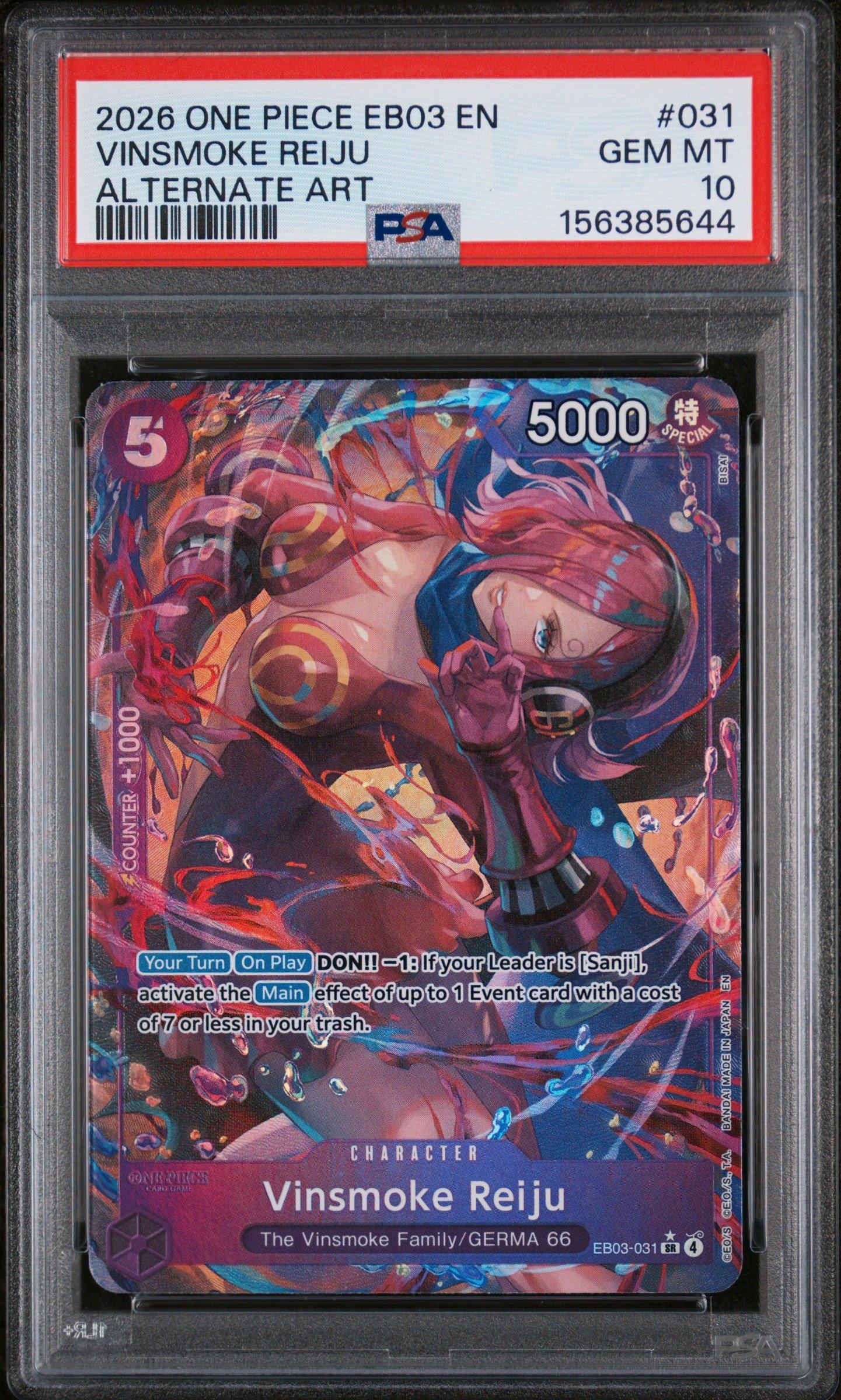 2026 One Piece Eb03-extra Booster -one Piece Heroines Edition- 031
