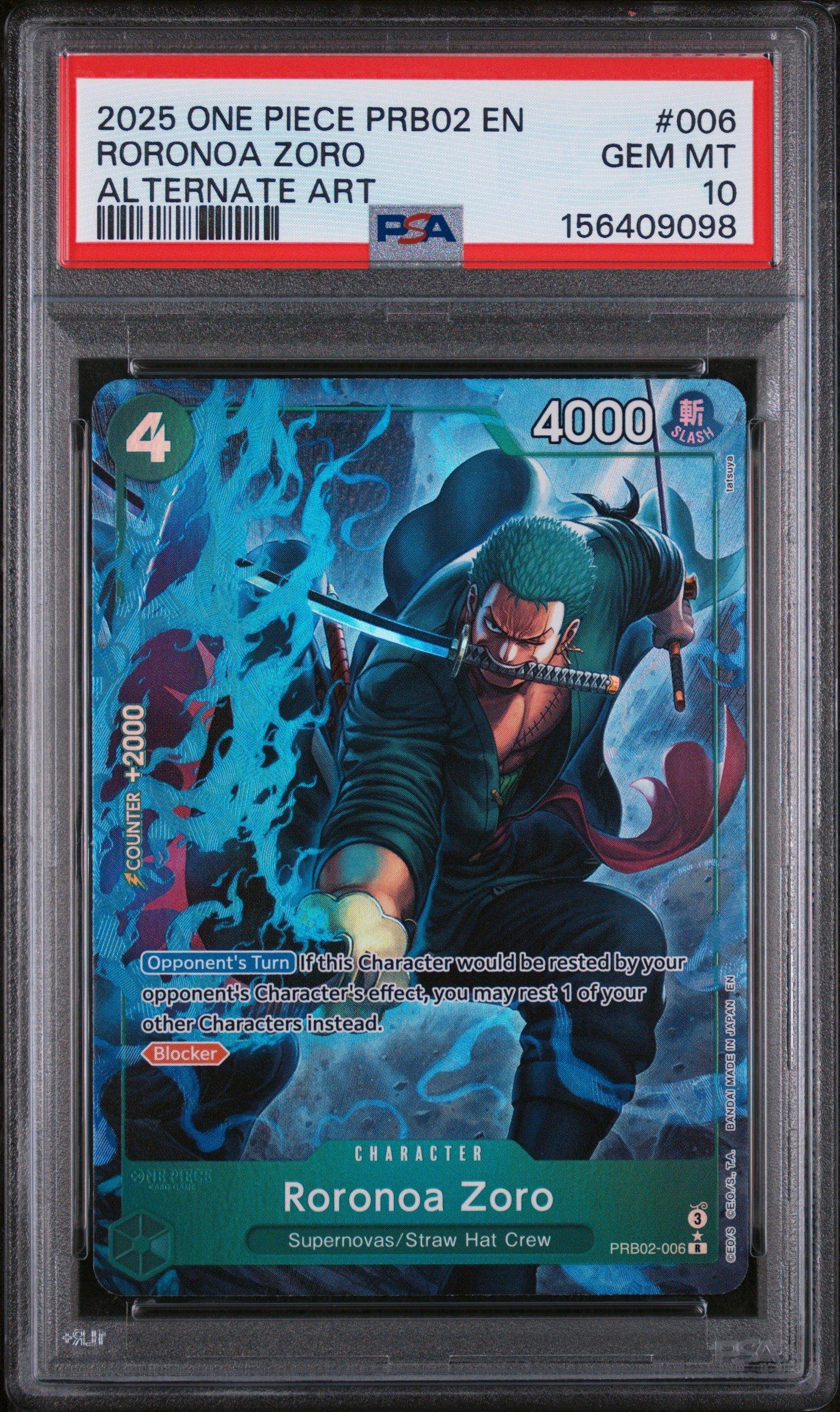 2025 One Piece Prb02-premium Booster -one Piece Card The Best- Vol