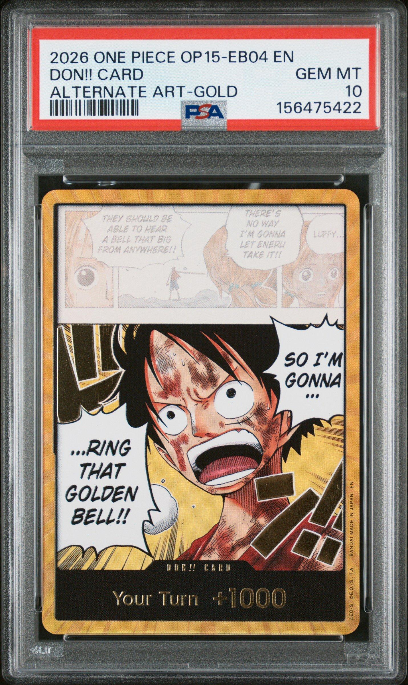 未開封　5 Great Operas エソテリック 2026 One Piece Op15-eb04-adventure On Kami's Island Don!! Card