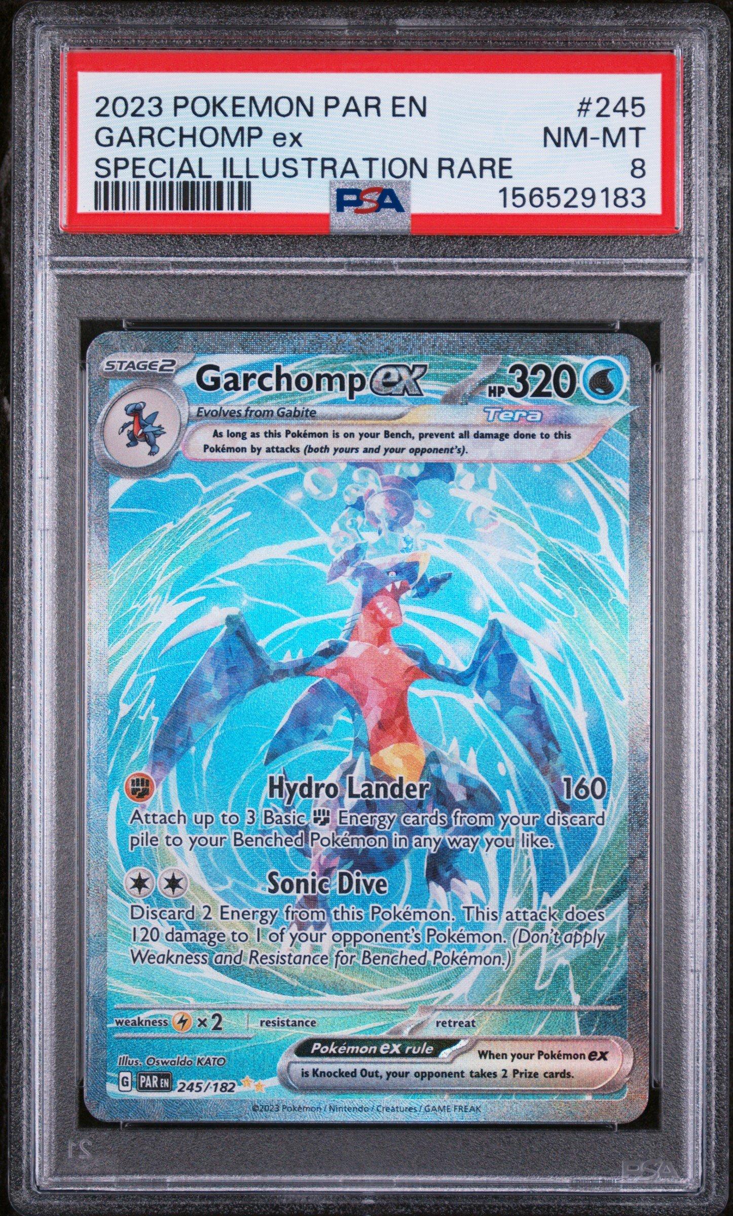 【PSA9】ライボルト 2023 Pokemon Par En-paradox Rift 245 Garchomp Ex Special