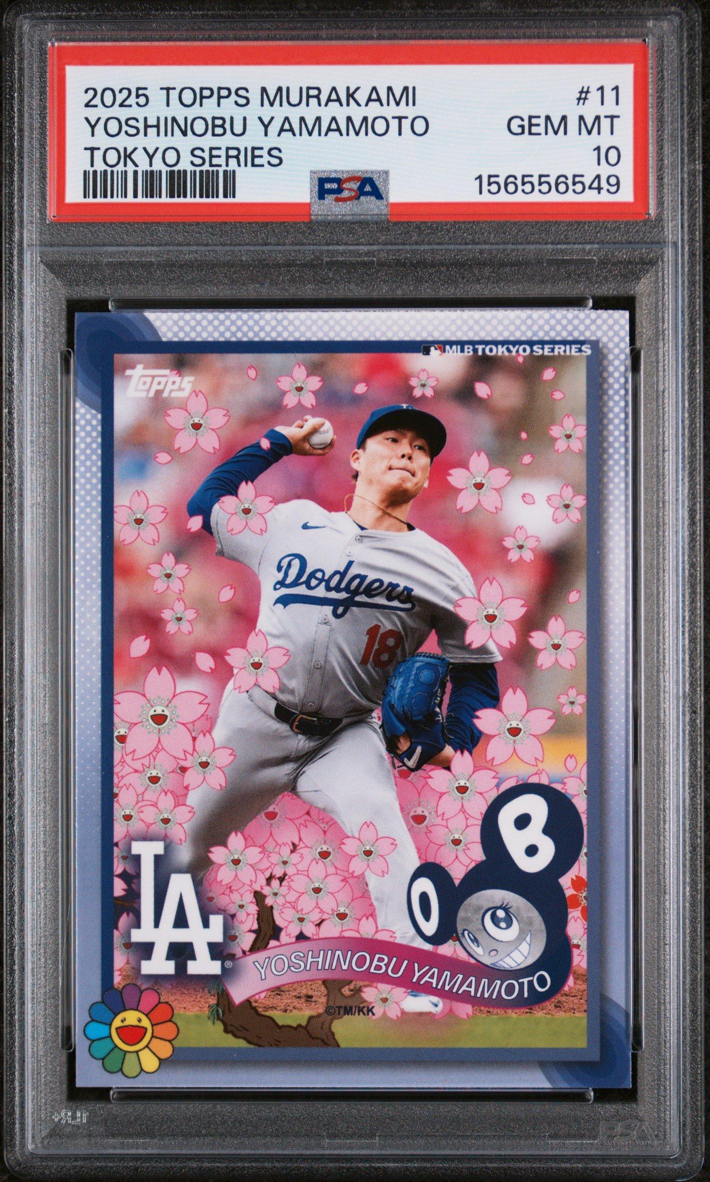 2025 Topps Takashi Murakami + Mlb World Tour Tokyo Series 11