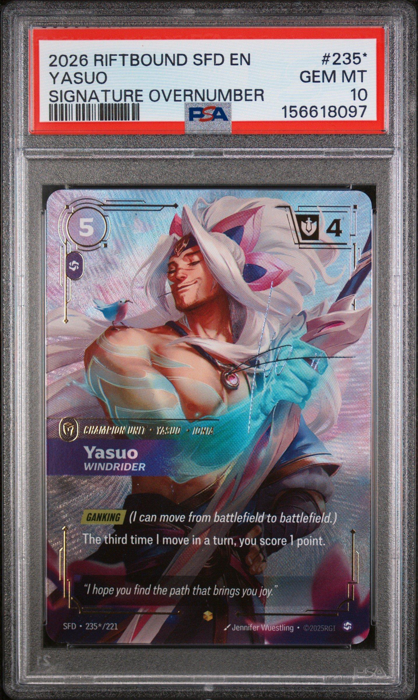 riftbound overnumbered cards yasuo 2026 Riftbound: League Of Legends Sfd-spiritforged 235* Yasuo