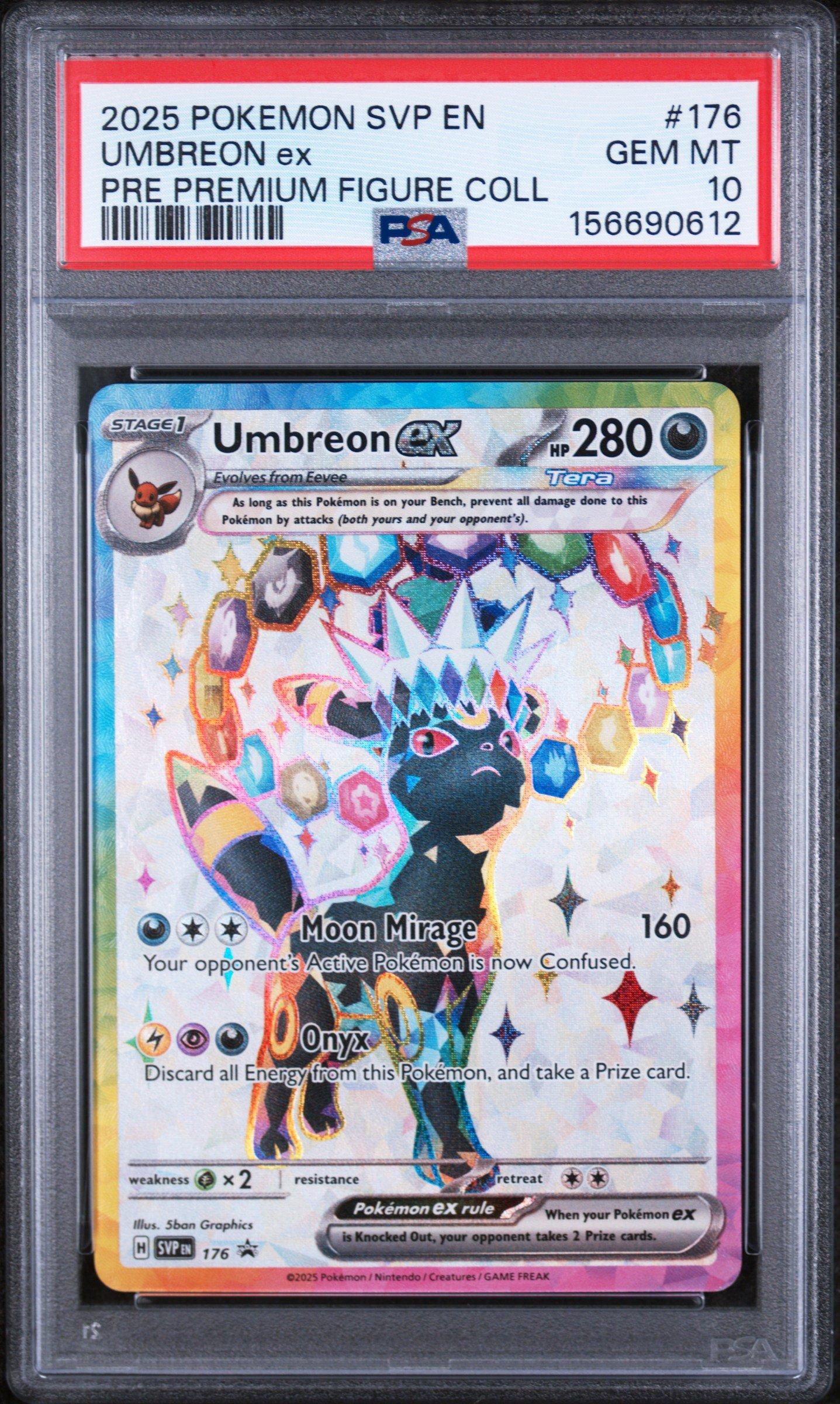 2025 Pokemon Svp En-sv Black Star Promo 176 Umbreon Ex Prismatic
