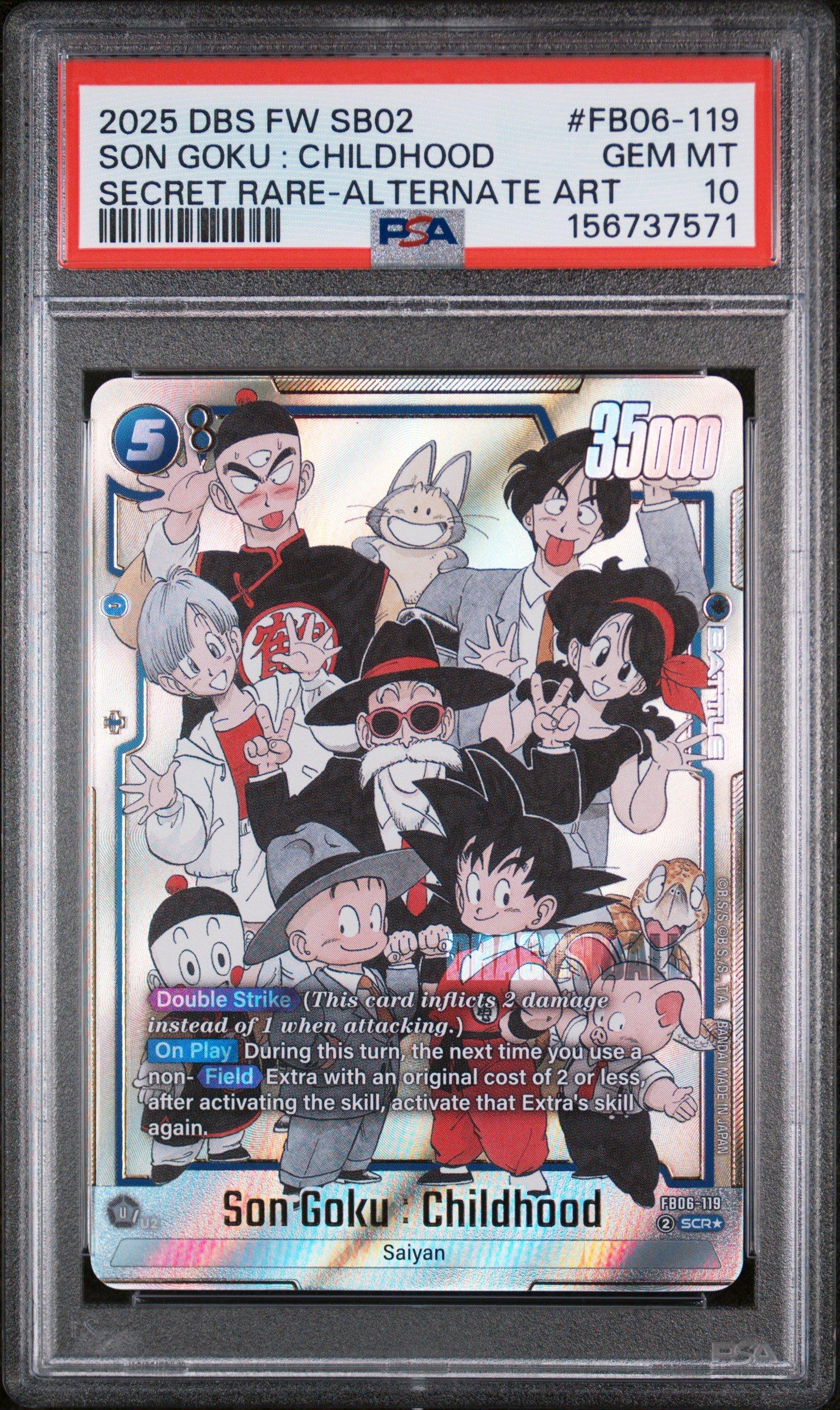 2025 Dragon Ball Super Card Game Fusion World Manga Booster 02