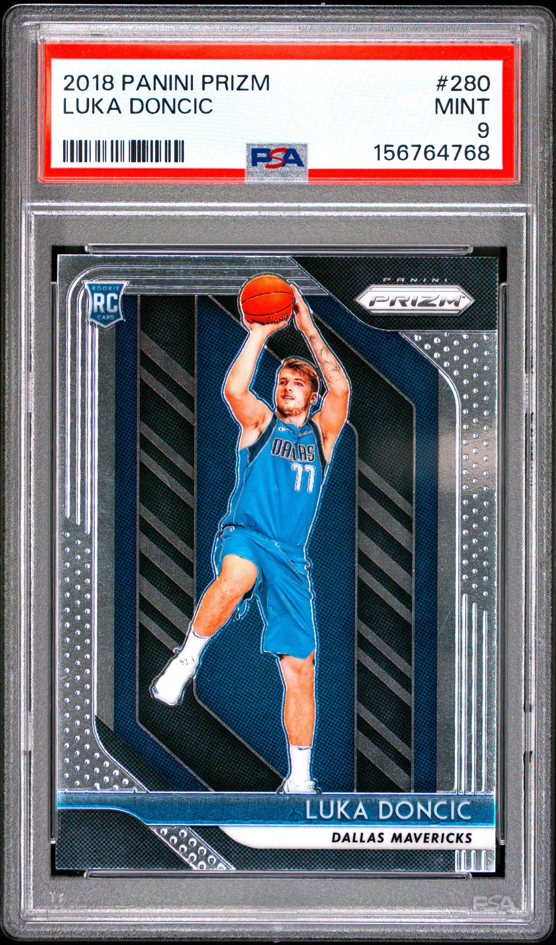 2018 Panini Prizm 280 Luka Doncic PSA 9 Graded Card | GameStop