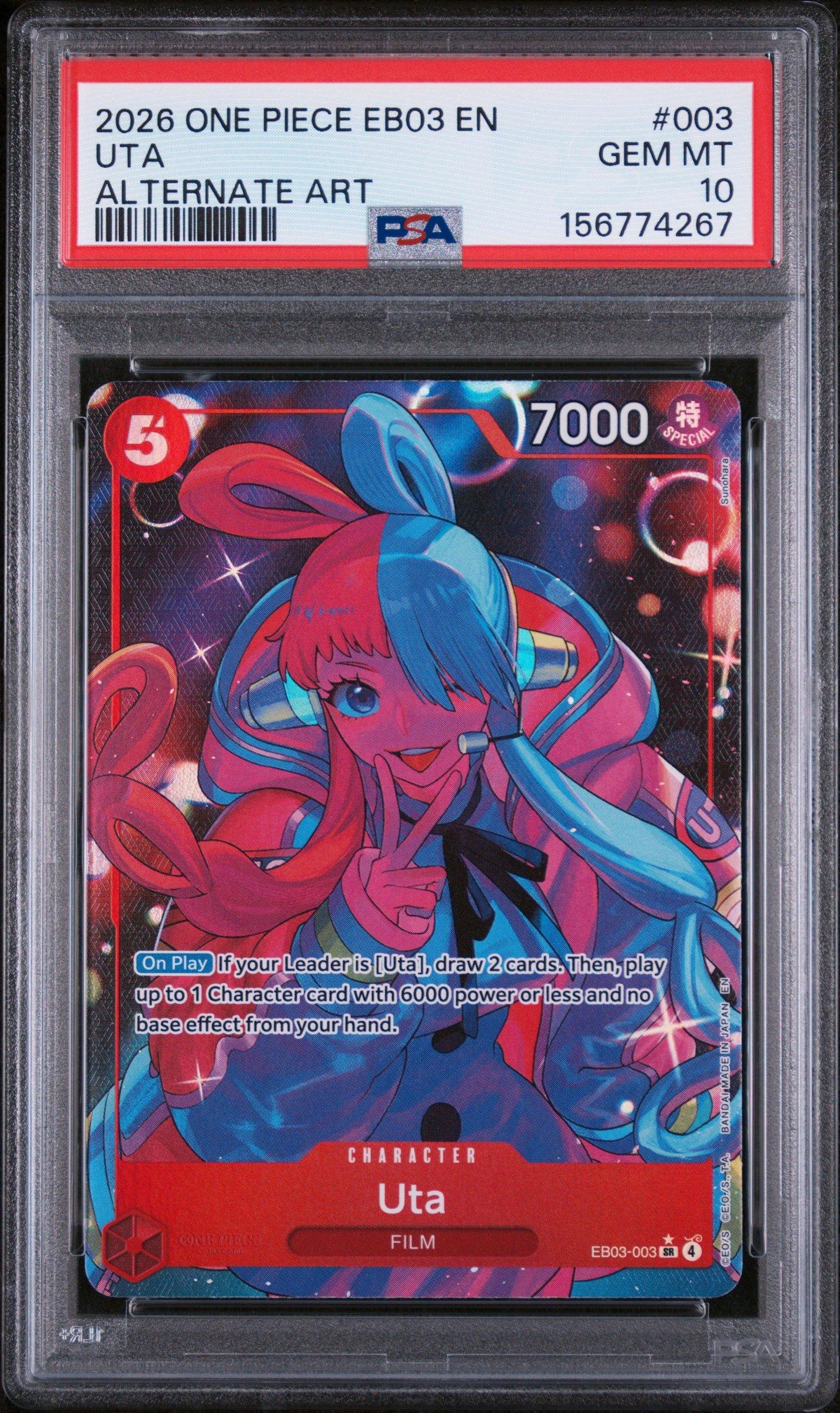 2026 One Piece Eb03-extra Booster -one Piece Heroines Edition- 003