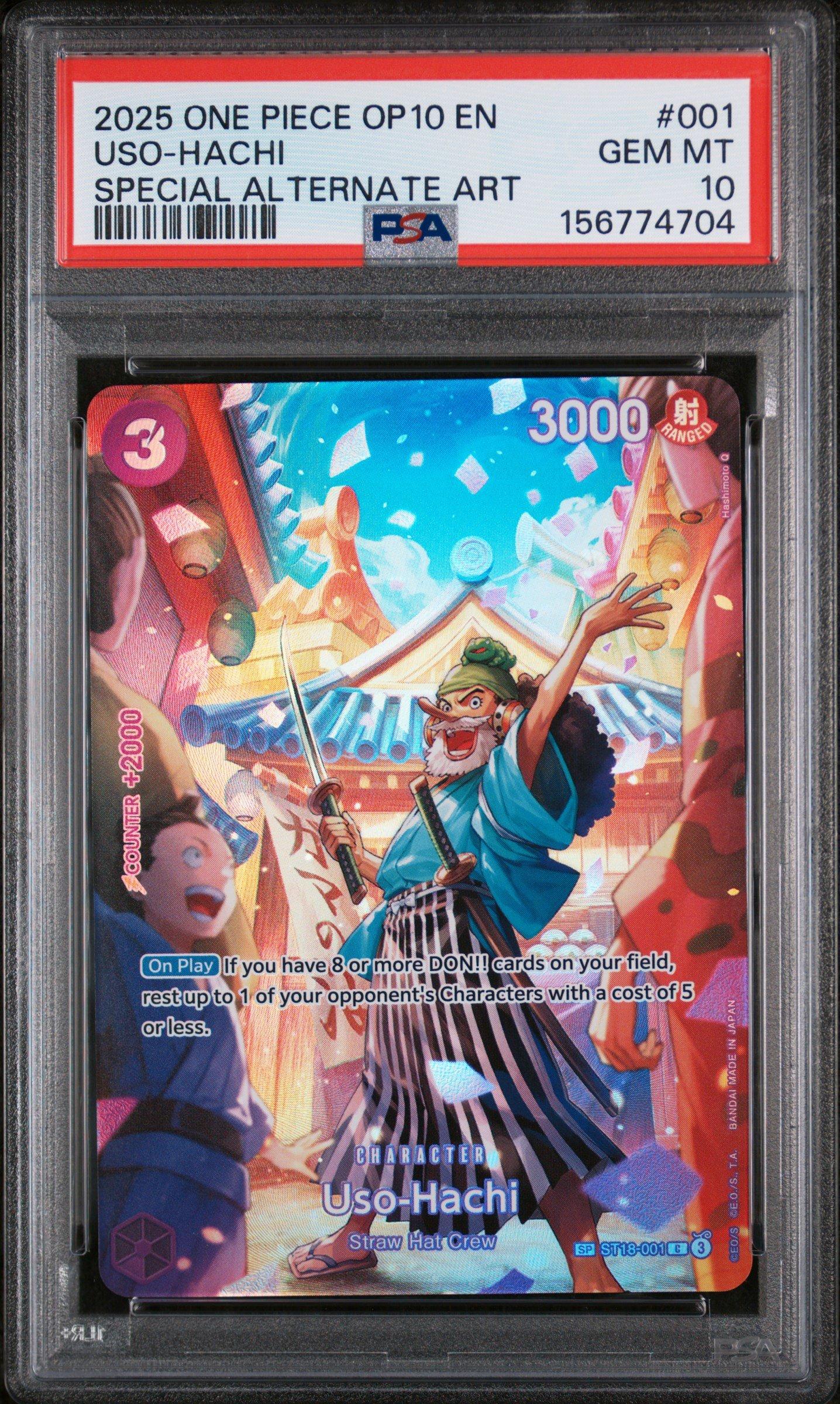 2025 One Piece Op10-royal Blood 001 Uso-hachi Special Alternate