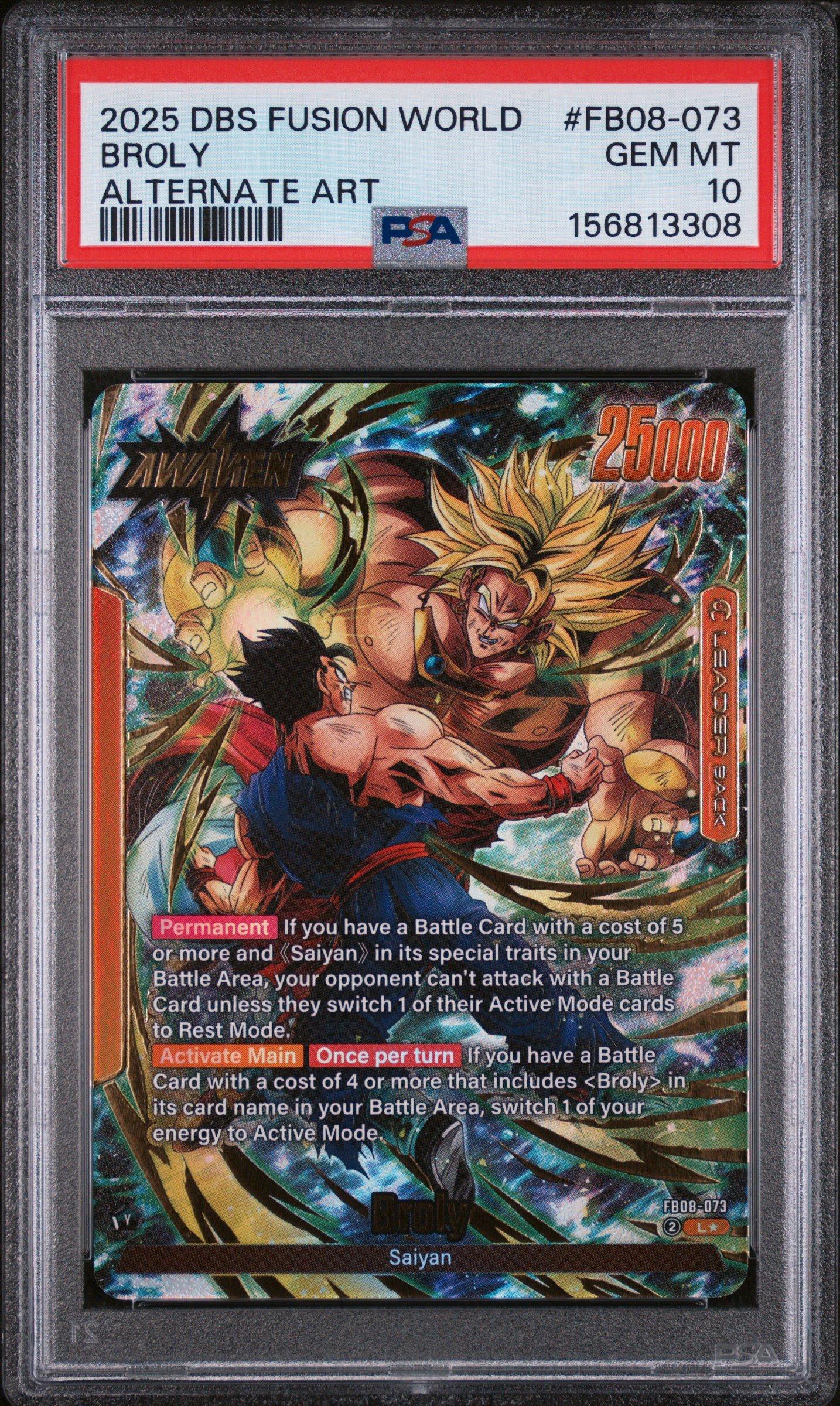 2025 Dragon Ball Super Card Game Fusion World Saiyan's Pride Fb08