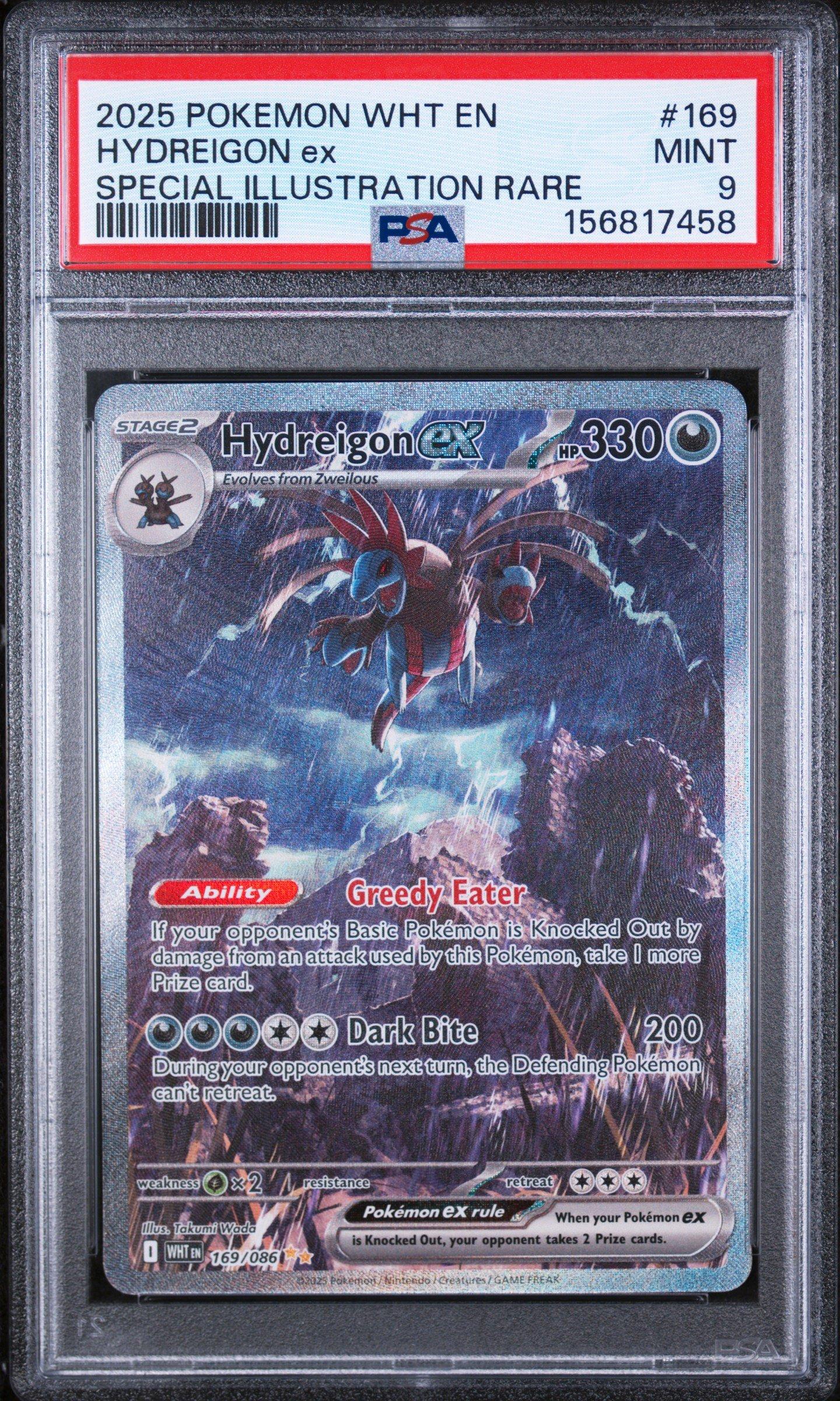 2025 ポケモン HYDREIGON-EX PSA 10 2025 Pokemon Wht En-white Flare 169 Hydreigon Ex Special