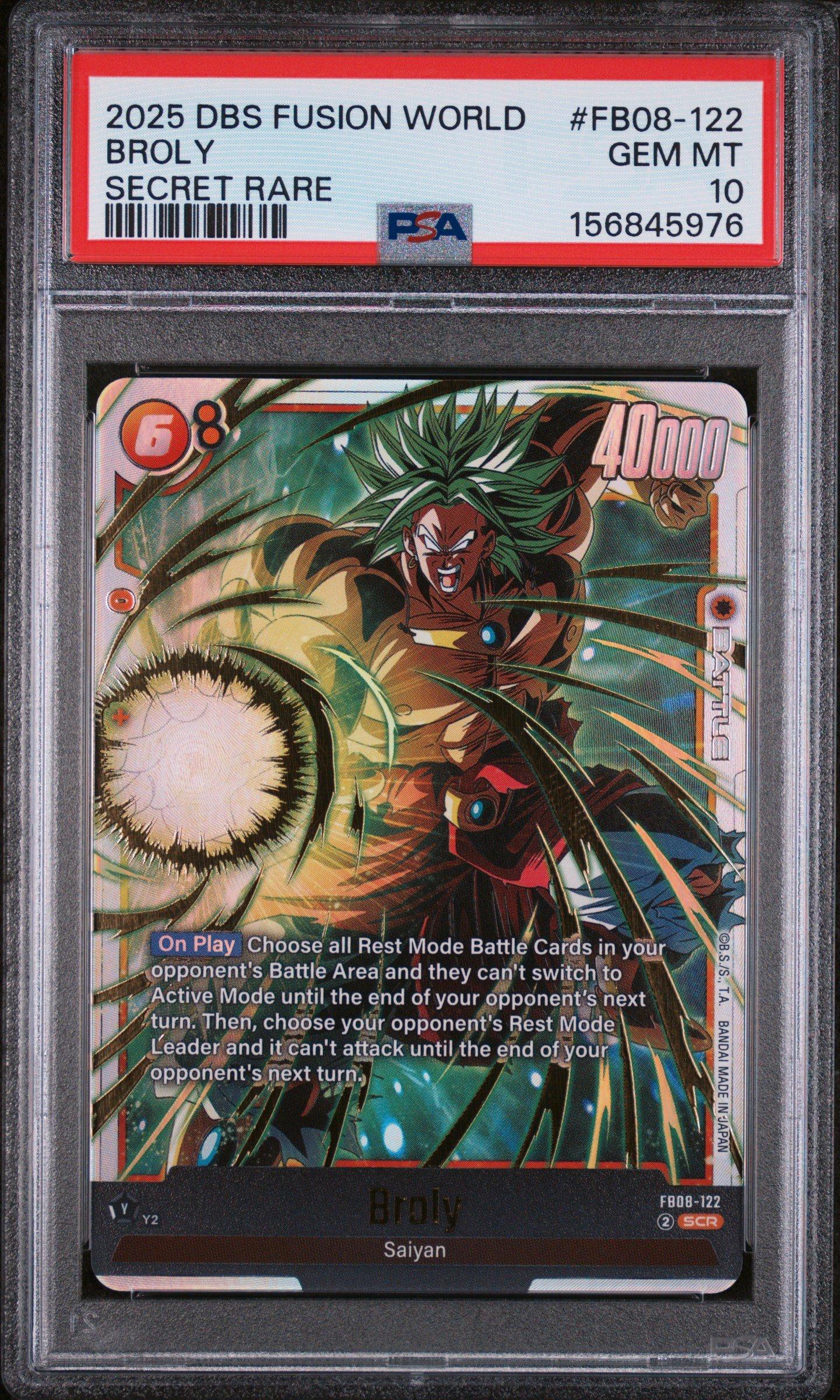 2025 Dragon Ball Super Card Game Fusion World Saiyan's Pride Fb08